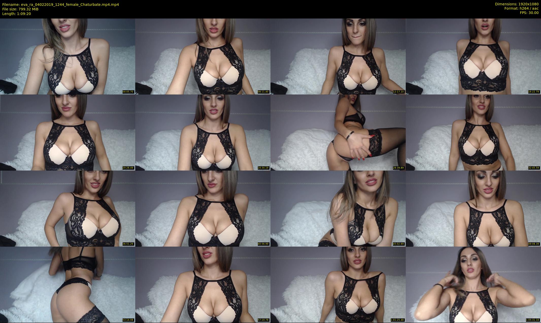 eva_ra — 70 minute Chaturbate female cam show recording, 1080p, Feb 4, 2019
