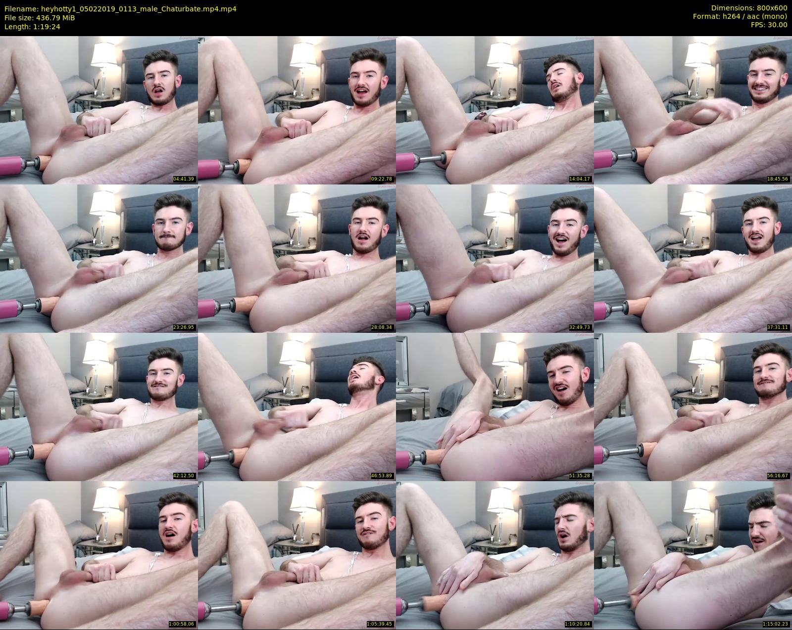 heyhotty1 — 80 minute Chaturbate male cam show recording, 480p, Feb 5, 2019