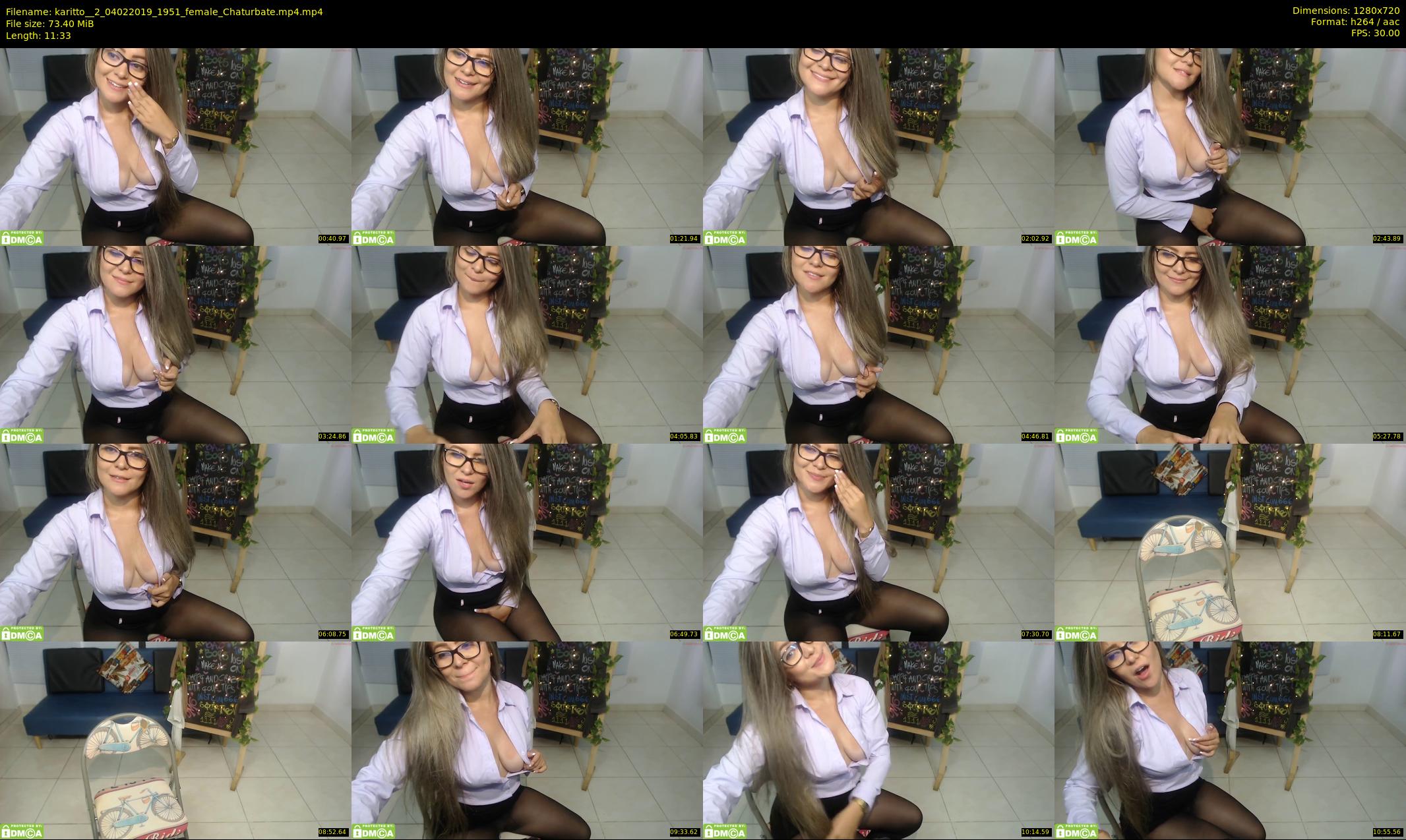 karitto__2 — 12 minute Chaturbate female cam show recording, 720p, Feb 4, 2019