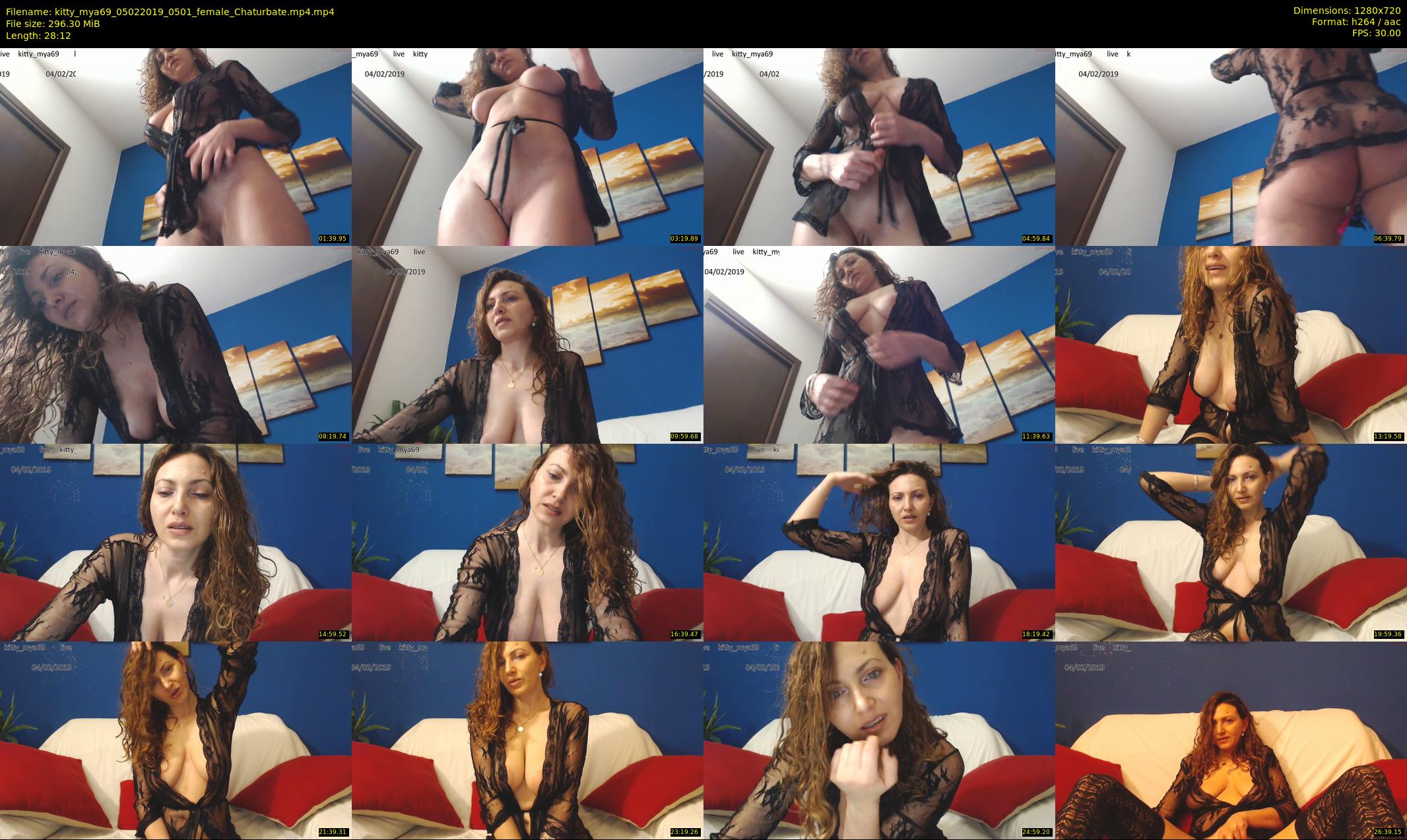 kitty_mya69 — 29 minute Chaturbate female cam show recording, 720p, Feb 5, 2019