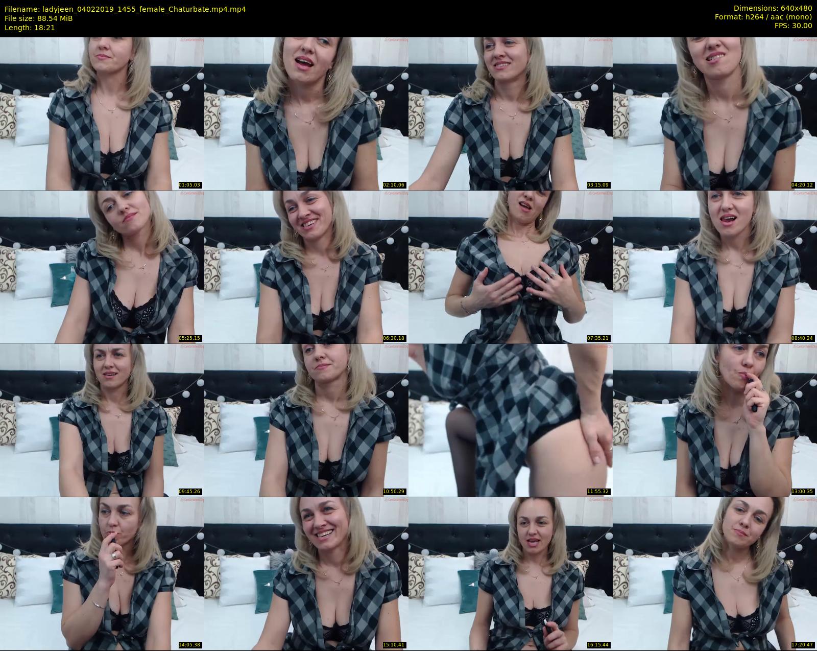 ladyjeen — 19 minute Chaturbate female cam show recording, 480p, Feb 4, 2019