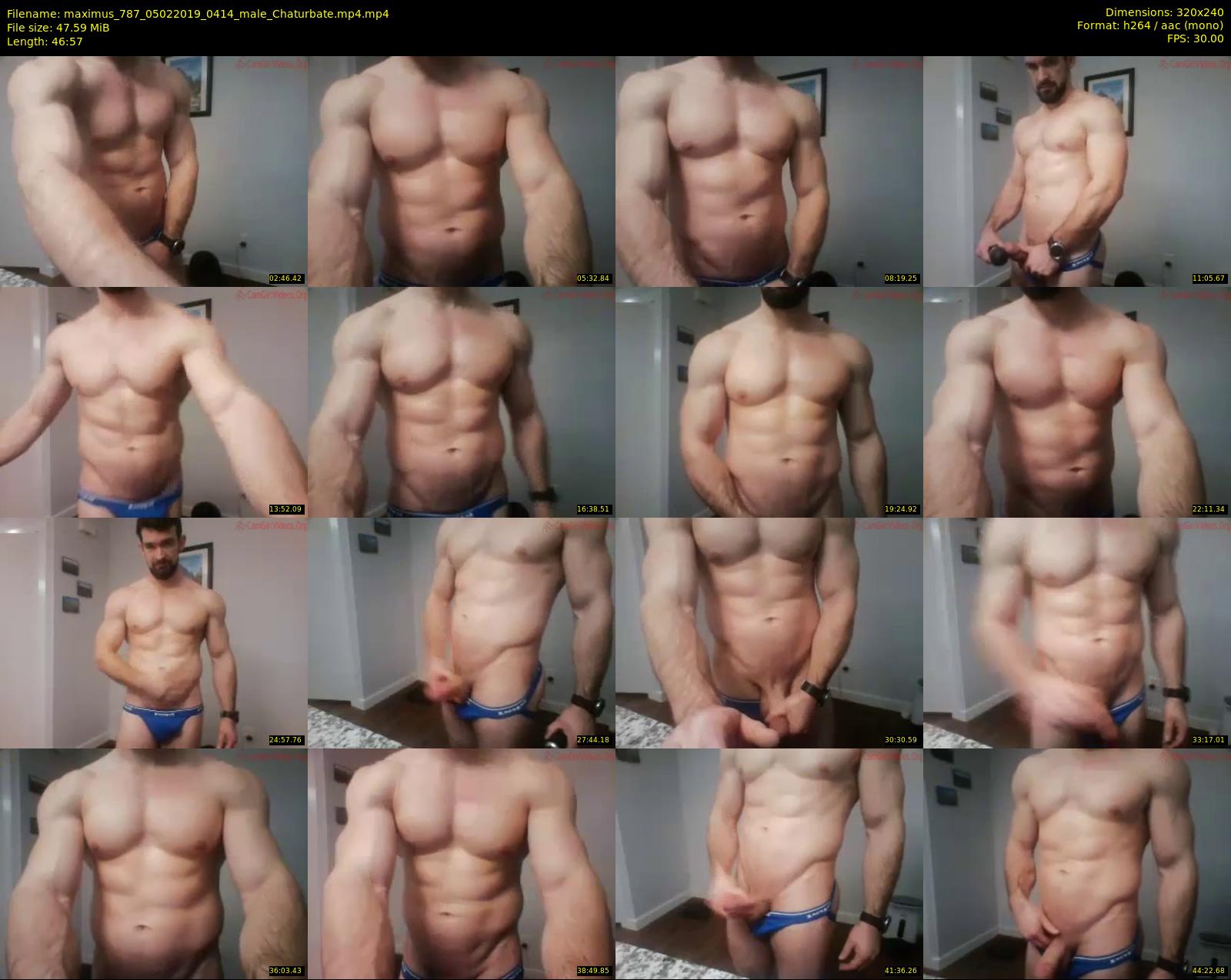 maximus_787 — 47 minute Chaturbate male cam show recording, SD, Feb 5, 2019