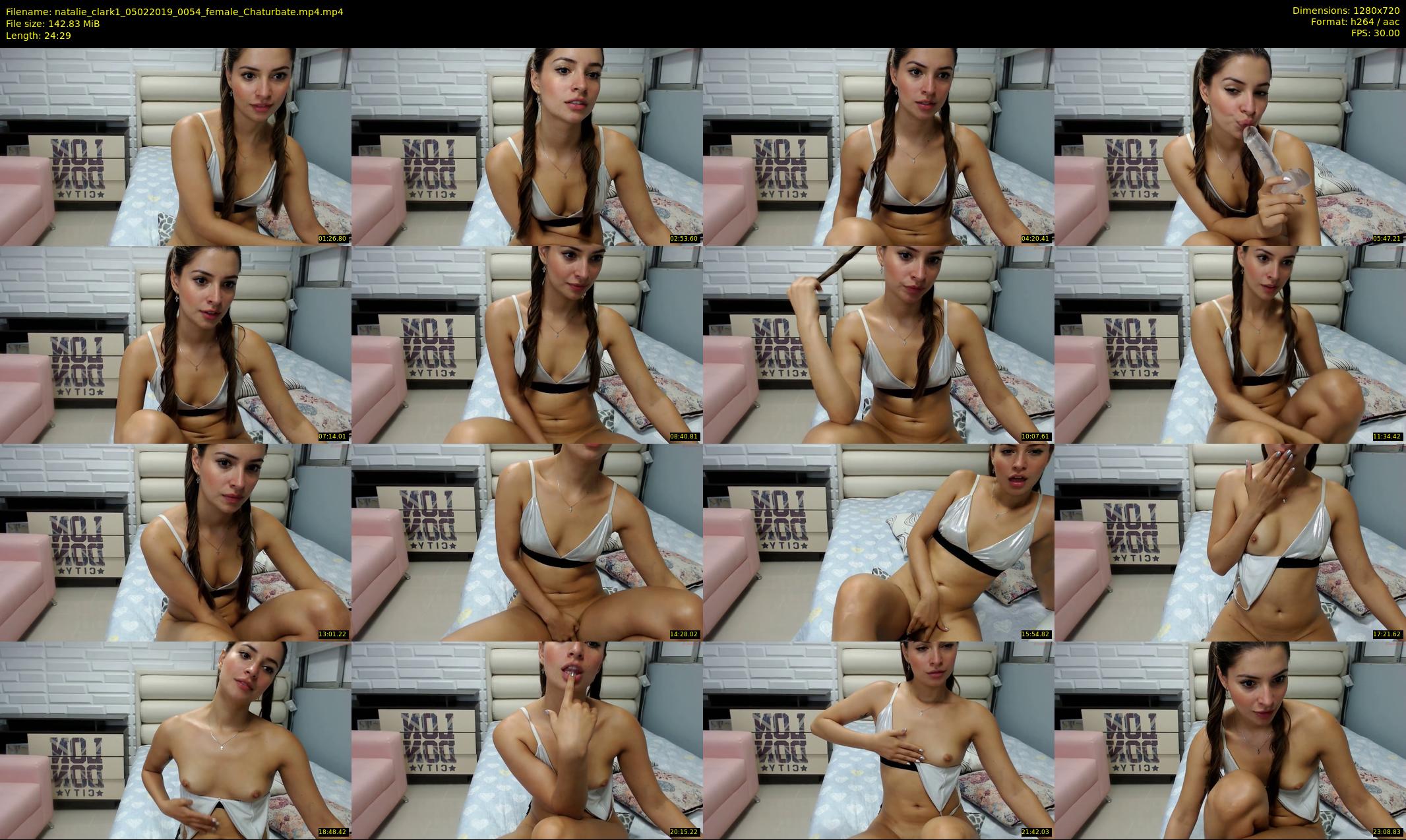 natalie_clark1 — 25 minute Chaturbate female cam show recording, 720p, Feb 5, 2019