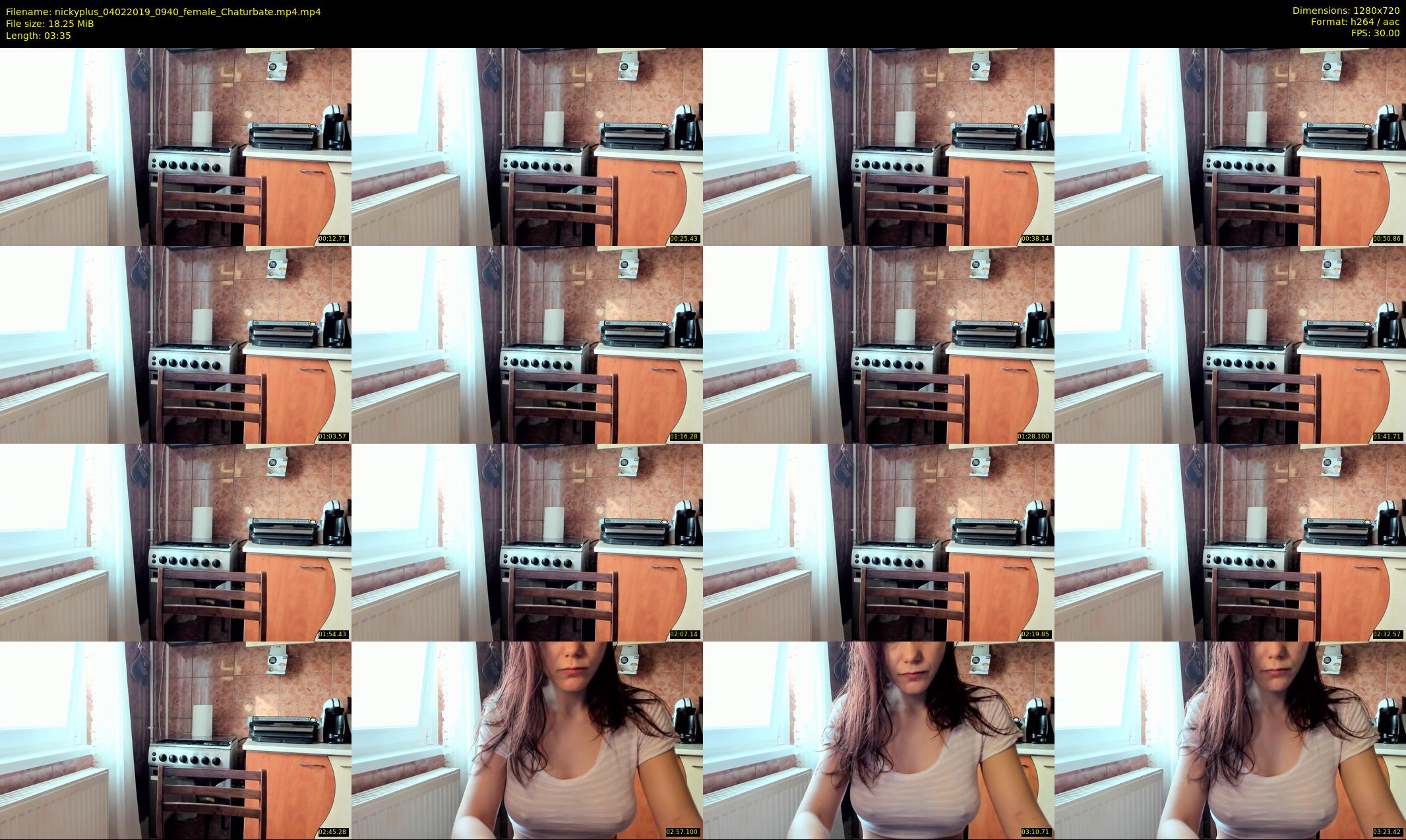nickyplus — 4 minute Chaturbate couple cam show recording, 720p, Feb 4, 2019