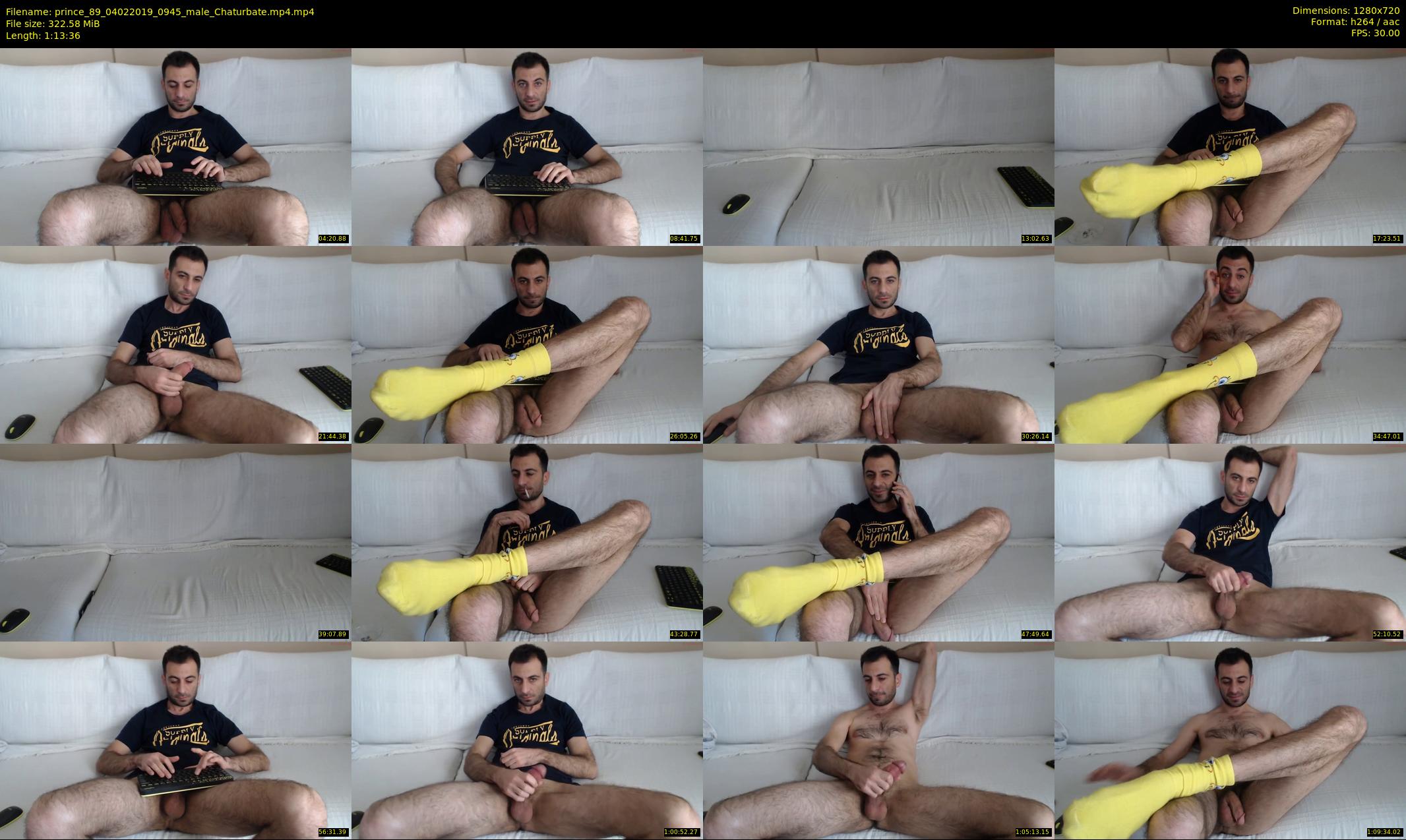 prince_89 — 74 minute Chaturbate male cam show recording, 720p, Feb 4, 2019