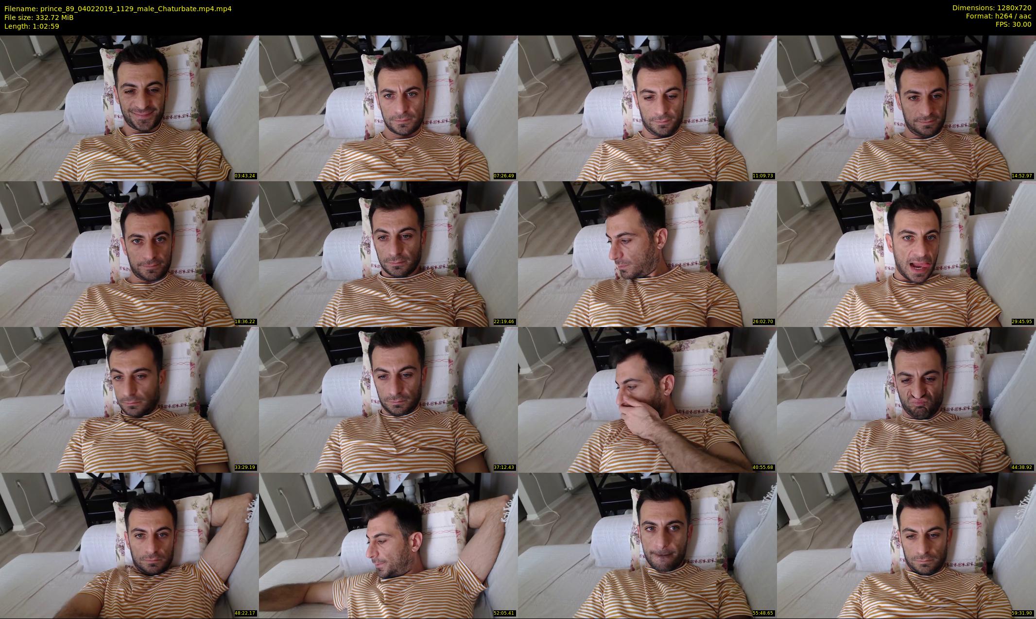 prince_89 — 63 minute Chaturbate male cam show recording, 720p, Feb 4, 2019