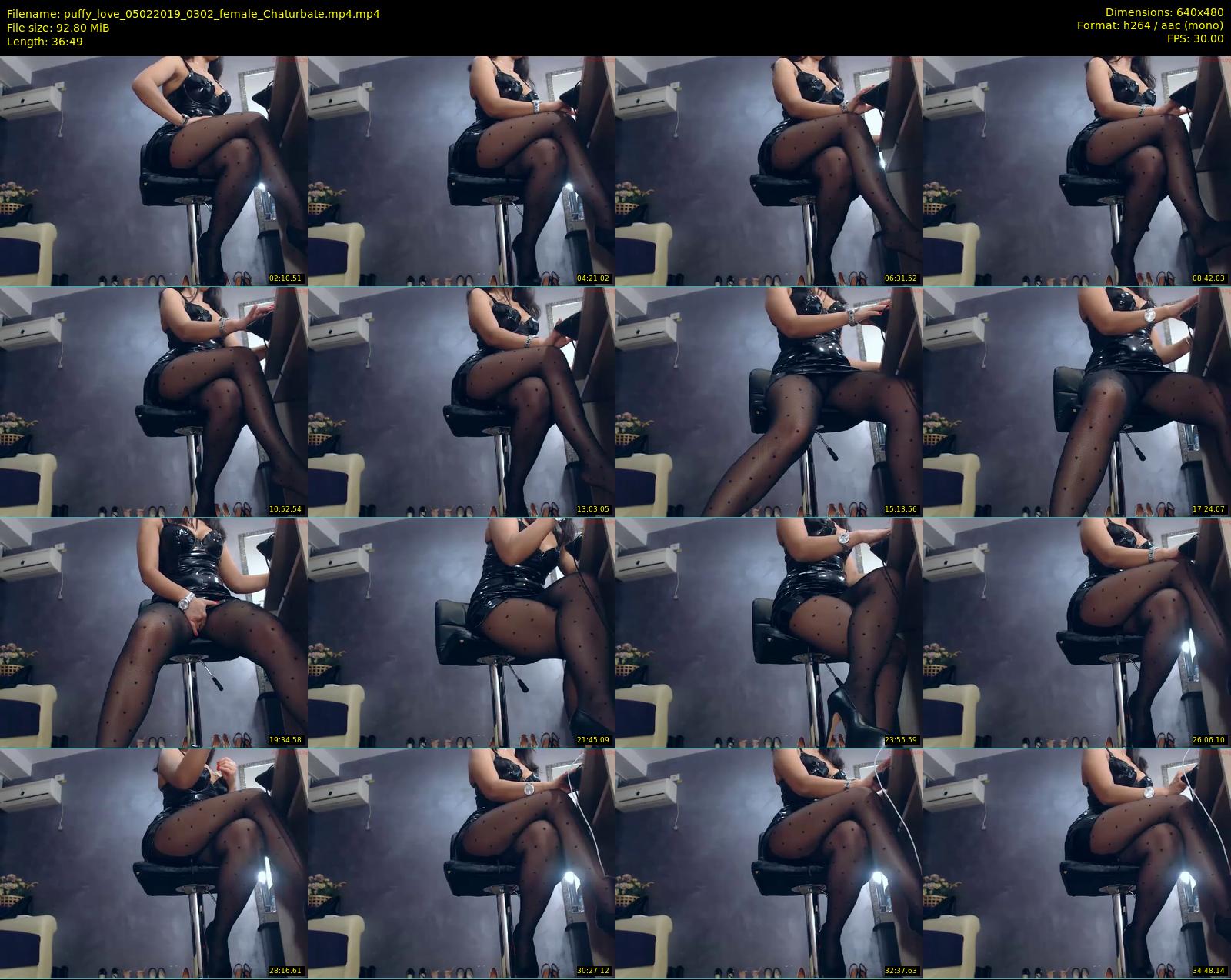 puffy_love — 37 minute Chaturbate female cam show recording, 480p, Feb 5, 2019