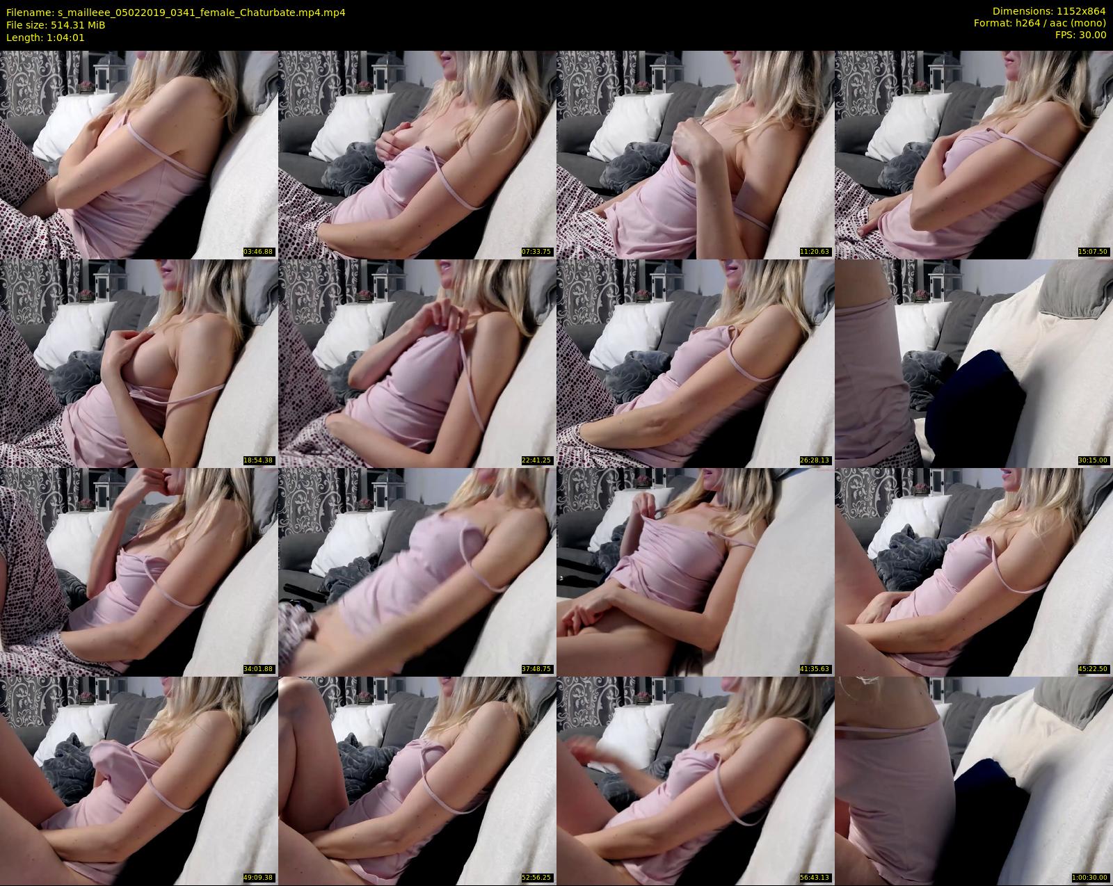 s_mailleee — 65 minute Chaturbate female cam show recording, 720p, Feb 5, 2019
