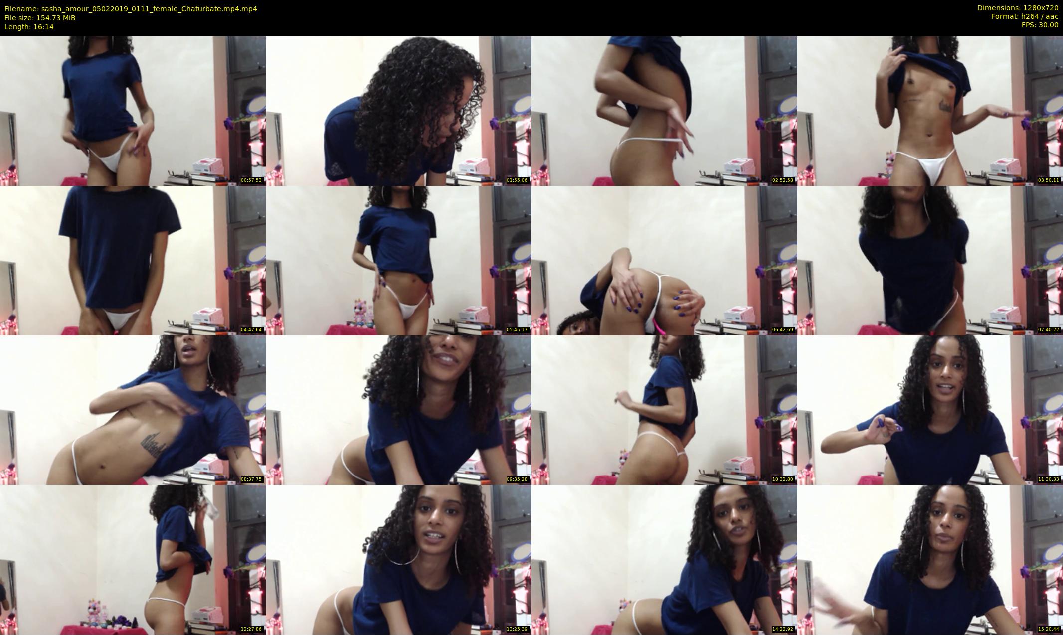 sasha_amour — 17 minute Chaturbate female cam show recording, 720p, Feb 5, 2019