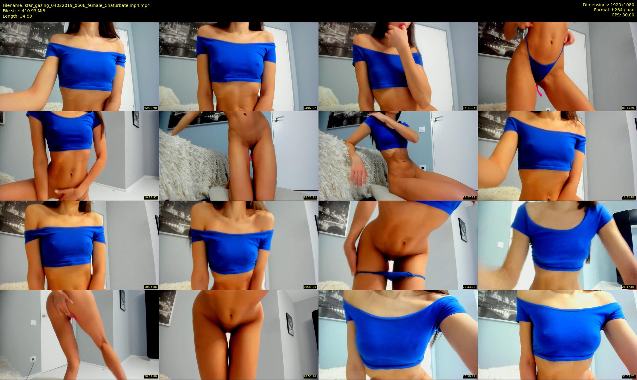 star_gazing — 35 minute Chaturbate female cam show recording, 1080p, Feb 4, 2019