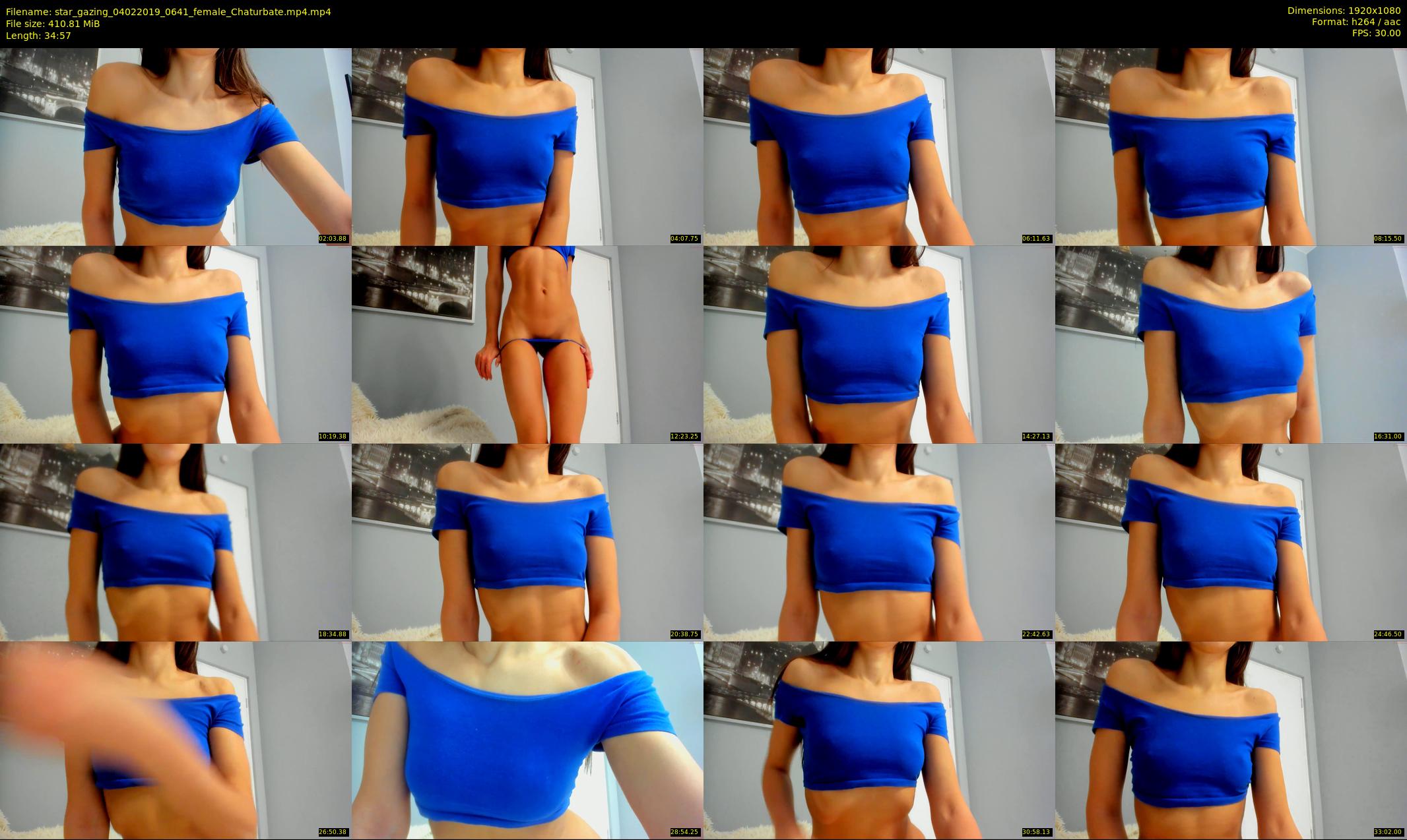star_gazing — 35 minute Chaturbate female cam show recording, 1080p, Feb 4, 2019