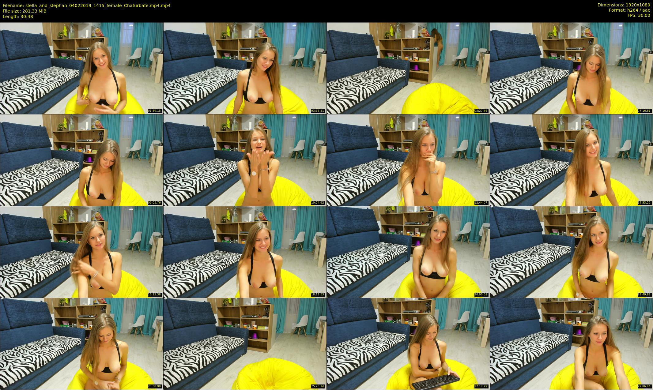 stella_and_stephan — 31 minute Chaturbate couple cam show recording, 1080p, Feb 4, 2019