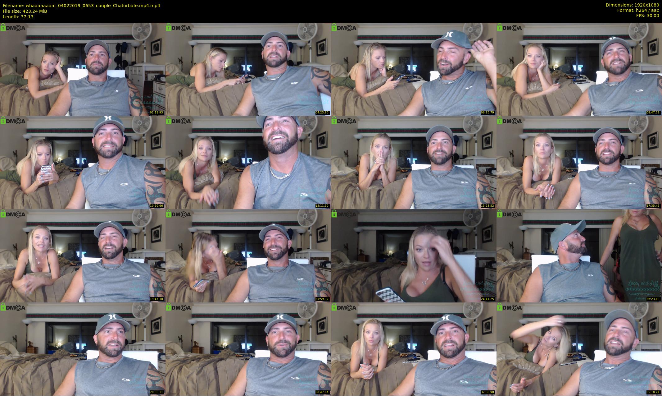 whaaaaaaaat — 38 minute Chaturbate couple cam show recording, 1080p, Feb 4, 2019