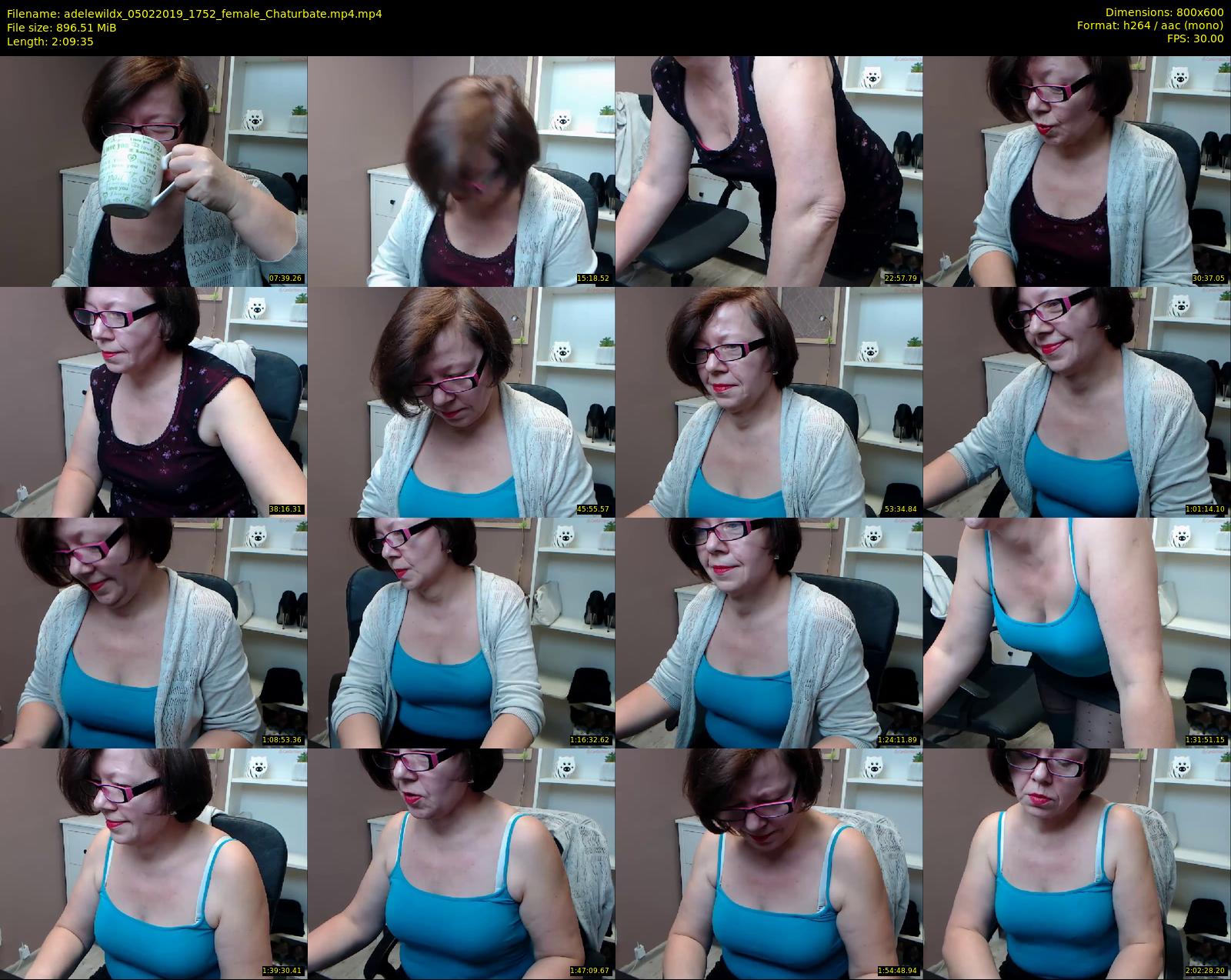 adelewildx — 130 minute Chaturbate female cam show recording, 480p, Feb 5, 2019