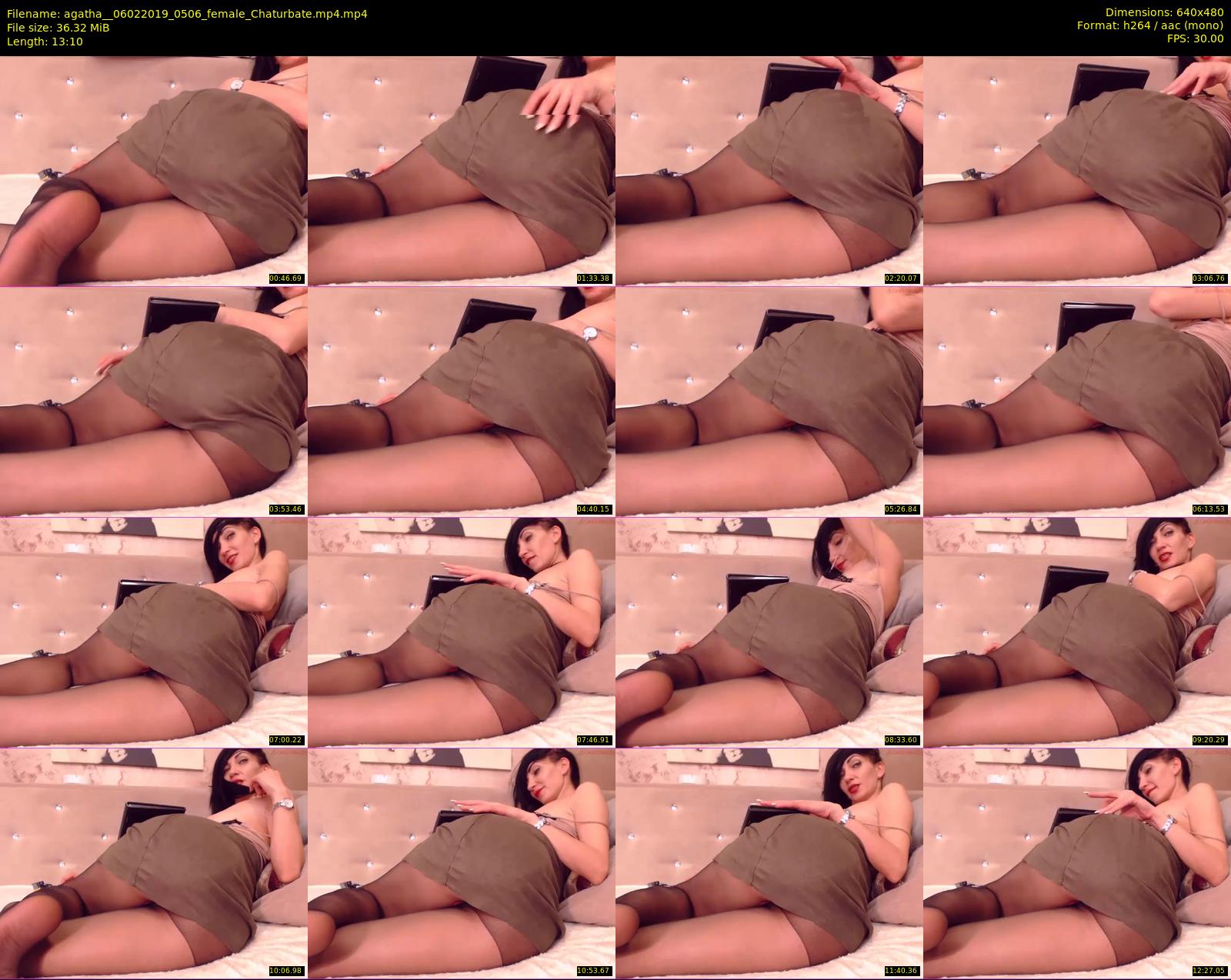 agatha_ — 14 minute Chaturbate female cam show recording, 480p, Feb 6, 2019
