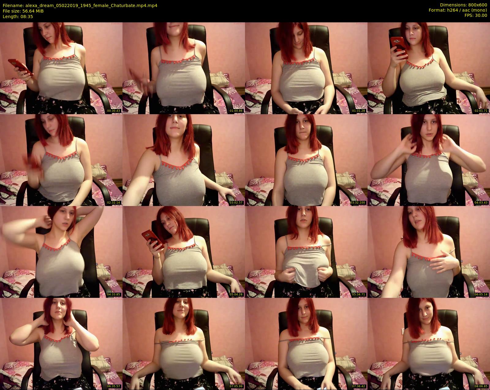 alexa_dream — 9 minute Chaturbate female cam show recording, 480p, Feb 5, 2019
