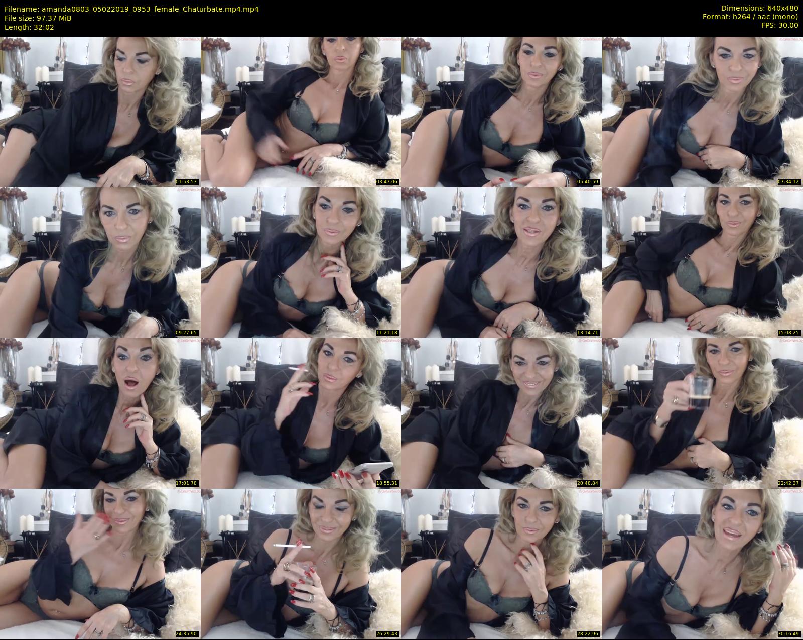 amanda0803 — 33 minute Chaturbate female cam show recording, 480p, Feb 5, 2019