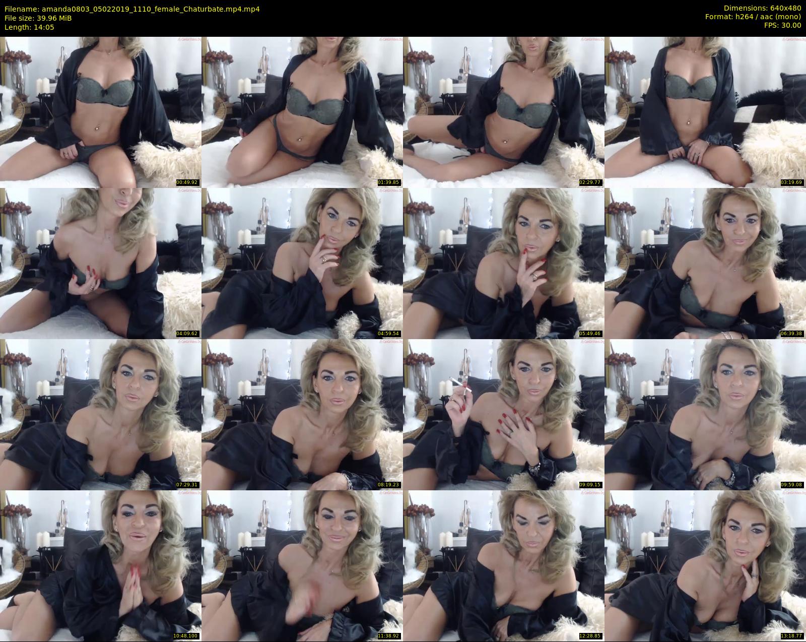 amanda0803 — 15 minute Chaturbate female cam show recording, 480p, Feb 5, 2019