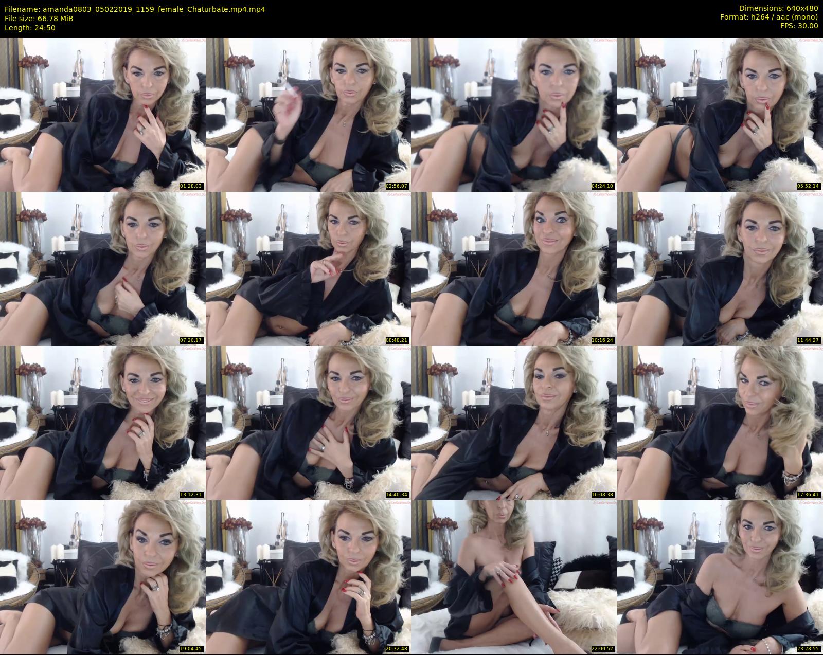 amanda0803 — 25 minute Chaturbate female cam show recording, 480p, Feb 5, 2019