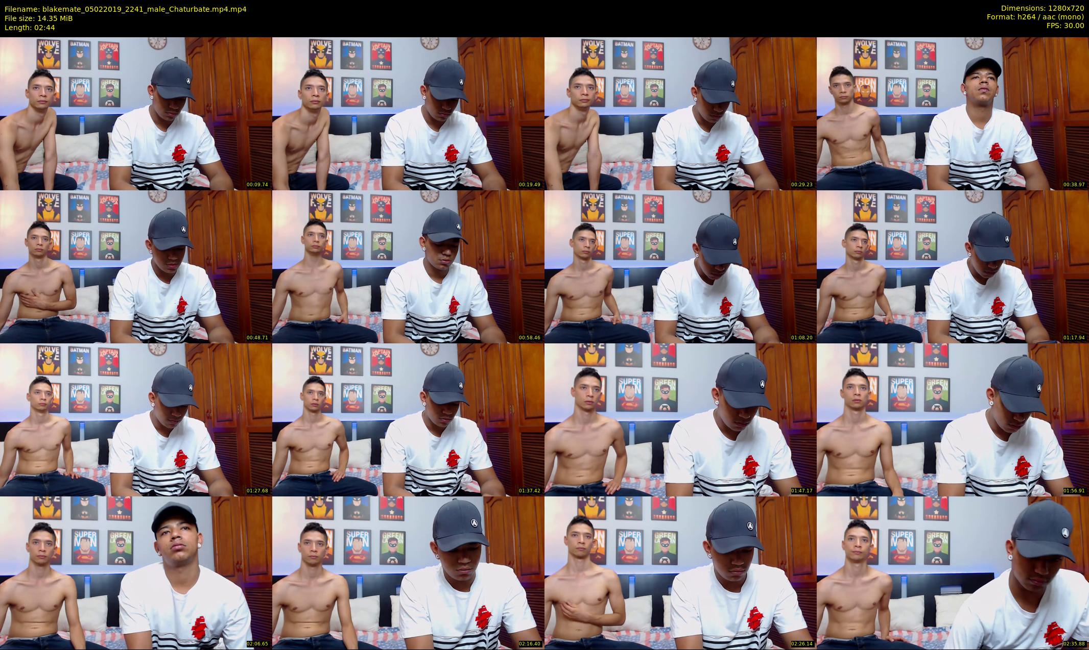 blakemate — 3 minute Chaturbate male cam show recording, 720p, Feb 5, 2019