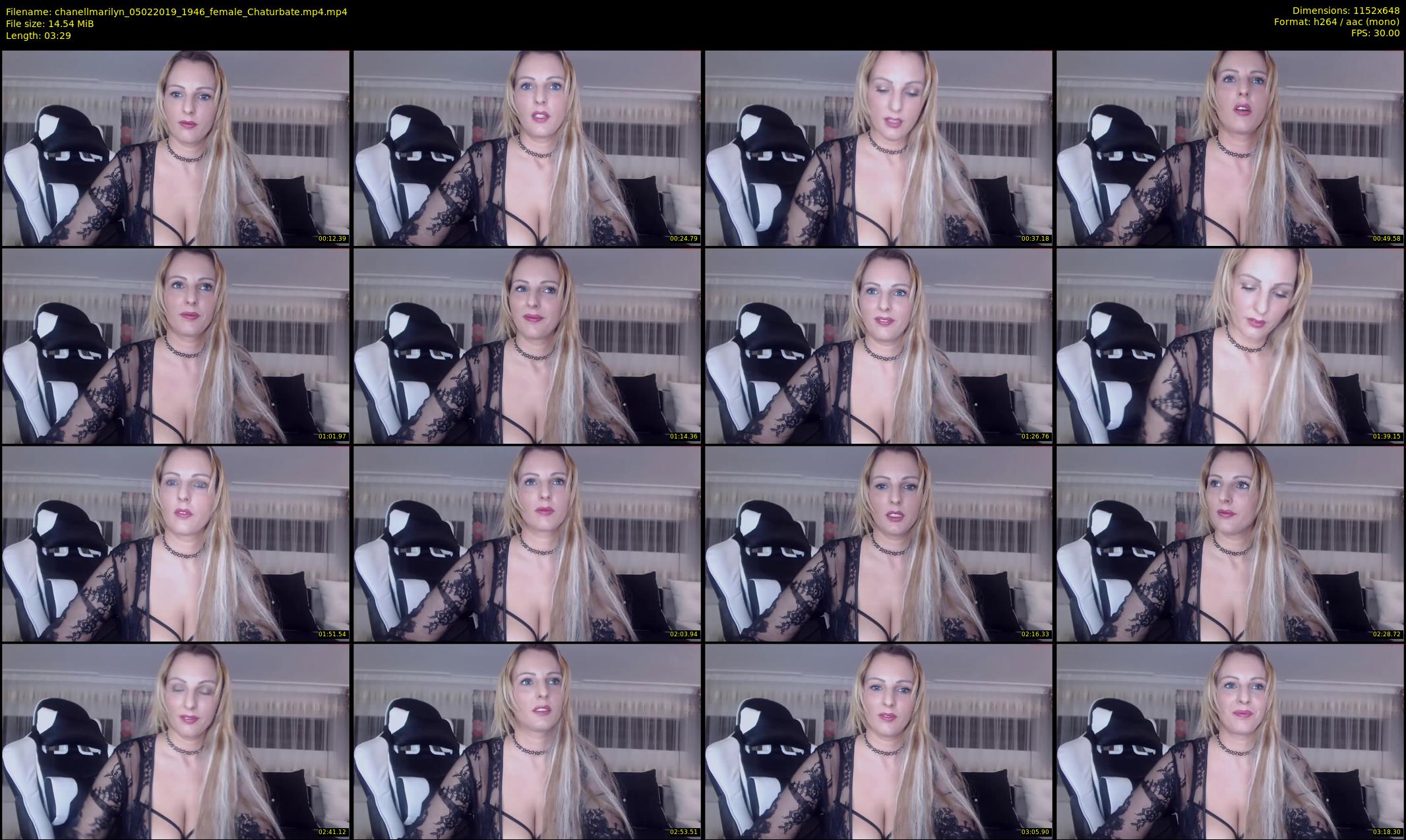 chanellmarilyn — 4 minute Chaturbate female cam show recording, 480p, Feb 5, 2019