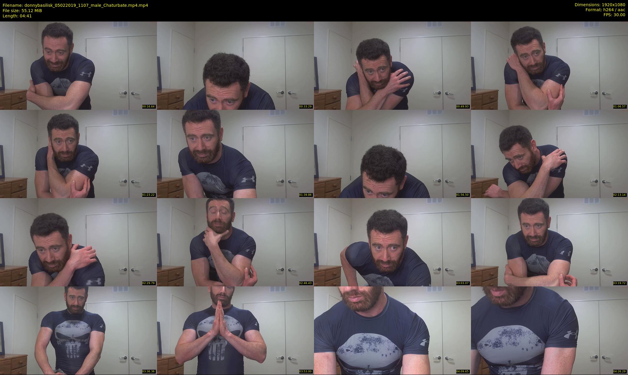 donnybasilisk — 5 minute Chaturbate male cam show recording, 1080p, Feb 5, 2019