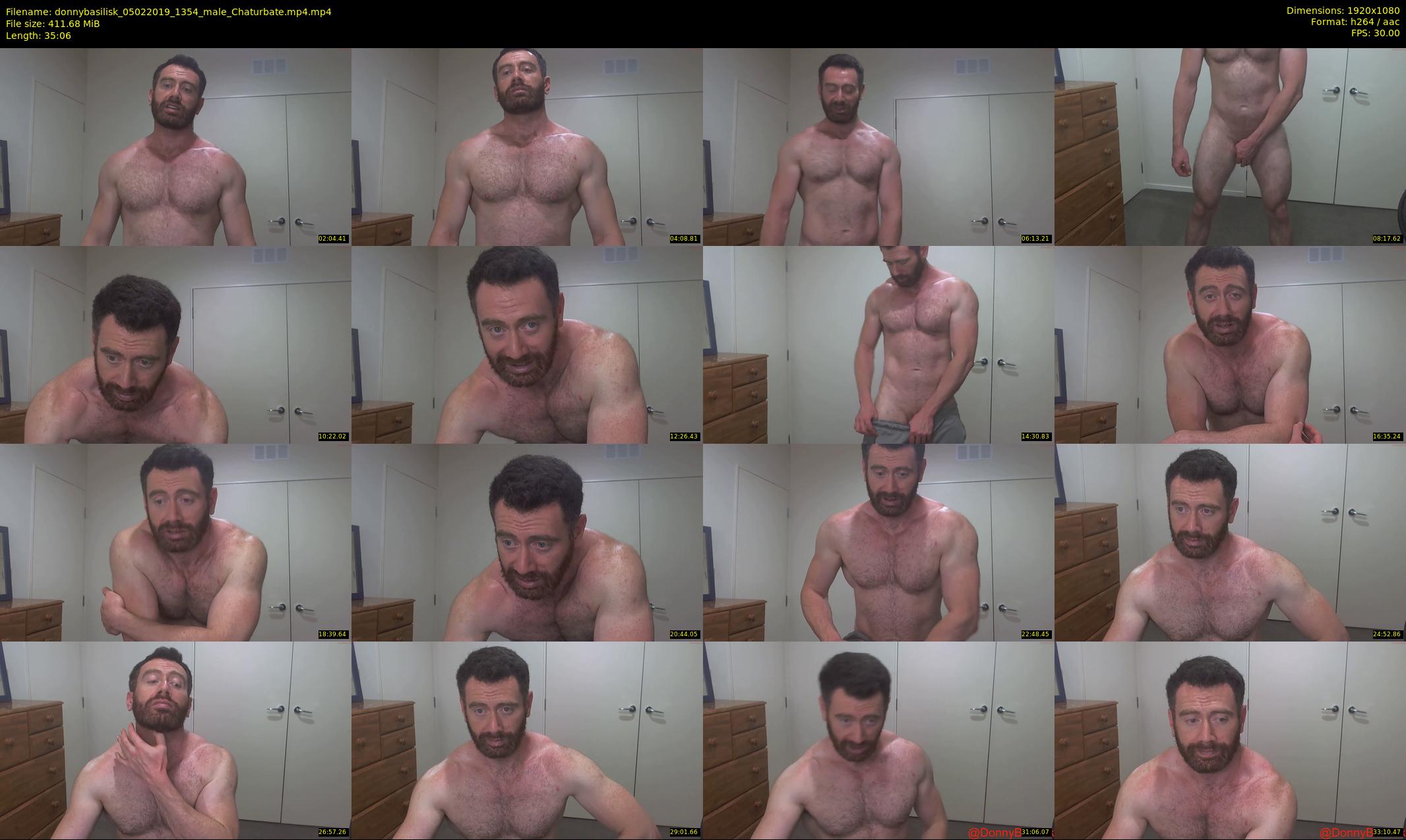donnybasilisk — 36 minute Chaturbate male cam show recording, 1080p, Feb 5, 2019