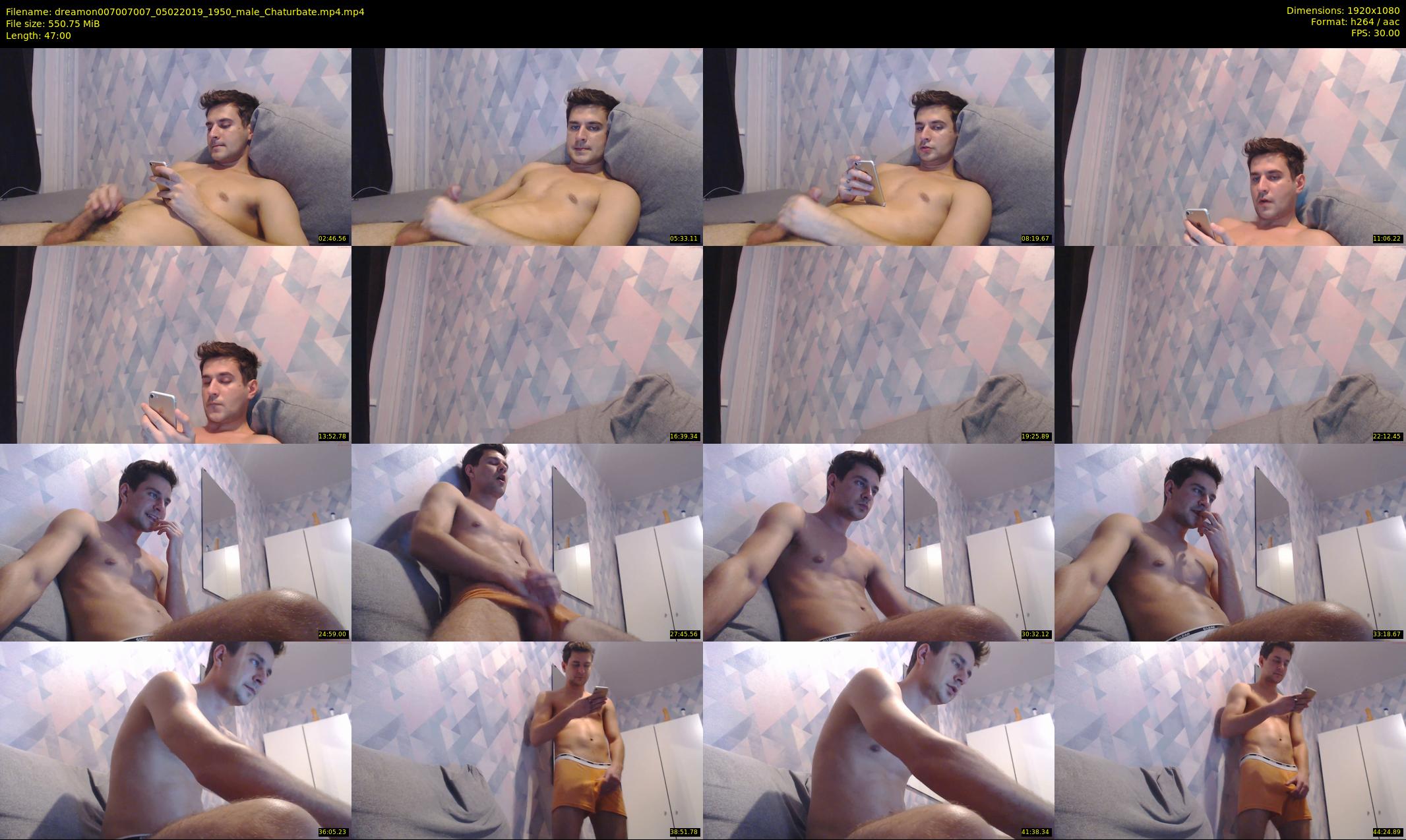 dreamon007007007 — 47 minute Chaturbate male cam show recording, 1080p, Feb 5, 2019