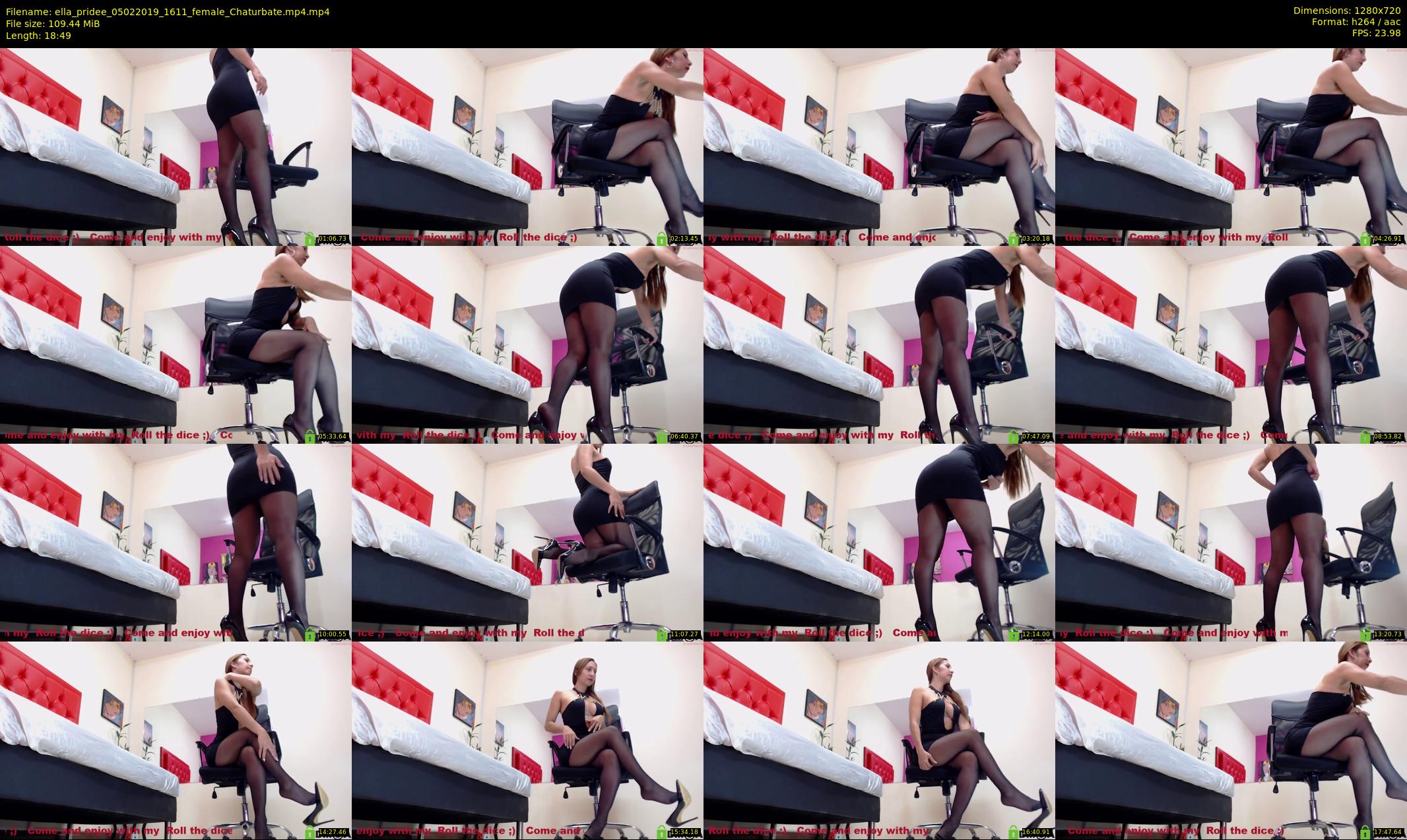 ella_pridee — 19 minute Chaturbate female cam show recording, 720p, Feb 5, 2019