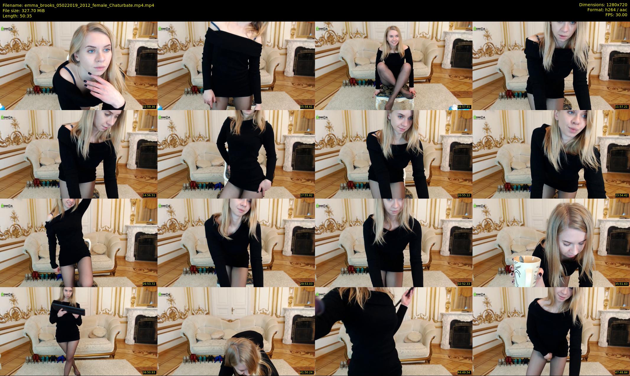emma_brooks — 51 minute Chaturbate female cam show recording, 720p, Feb 5, 2019