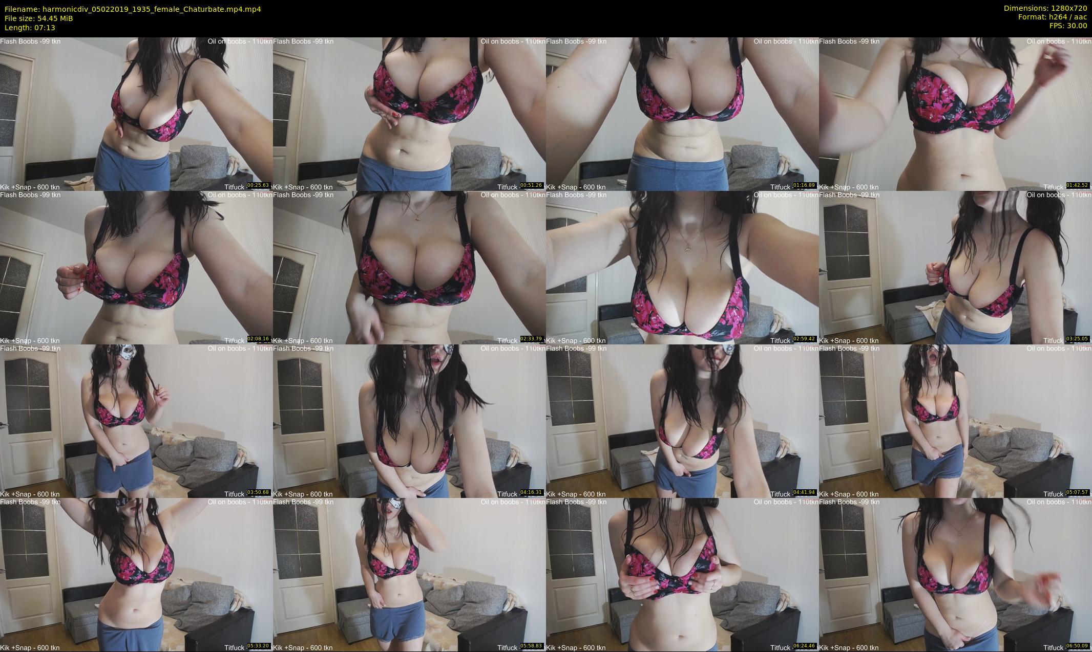 harmonicdiv — 8 minute Chaturbate female cam show recording, 720p, Feb 5, 2019