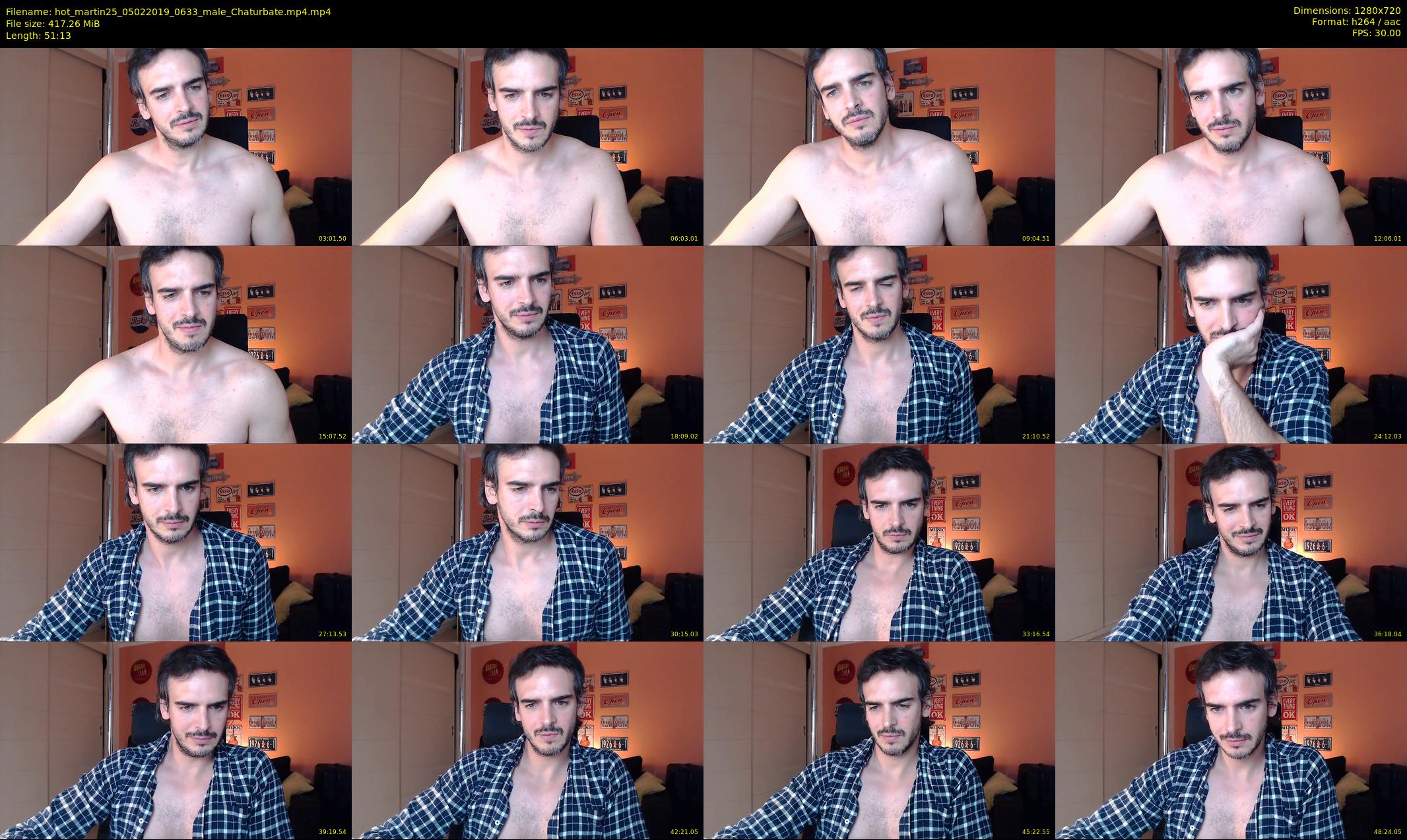 hot_martin25 — 52 minute Chaturbate male cam show recording, 720p, Feb 5, 2019