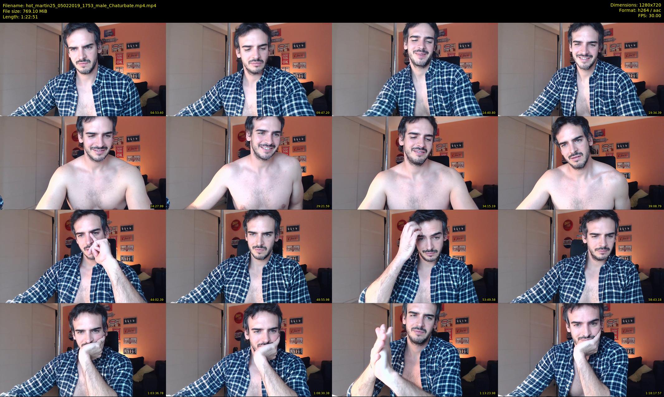 hot_martin25 — 83 minute Chaturbate male cam show recording, 720p, Feb 5, 2019