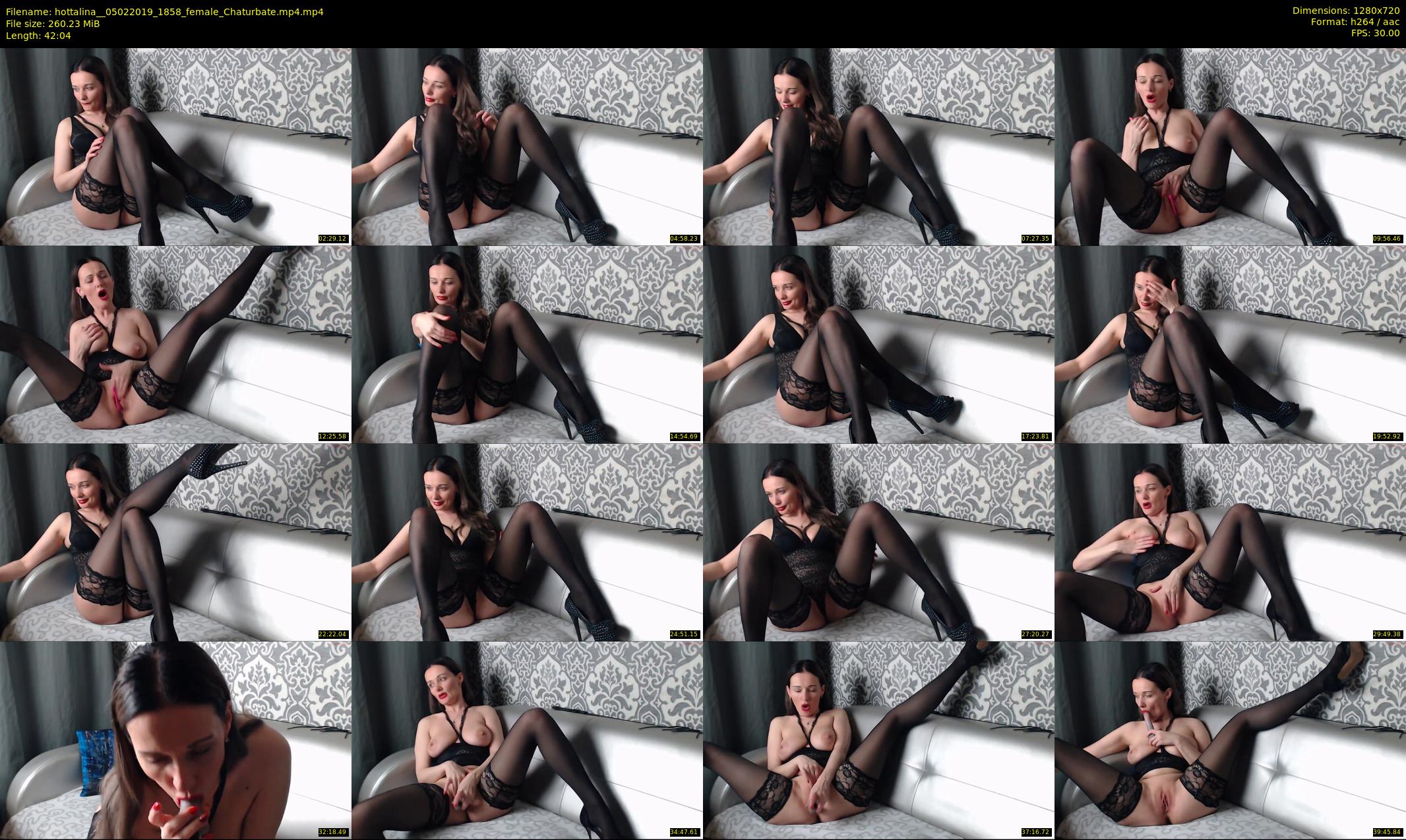 hottalina_ — 43 minute Chaturbate female cam show recording, 720p, Feb 5, 2019
