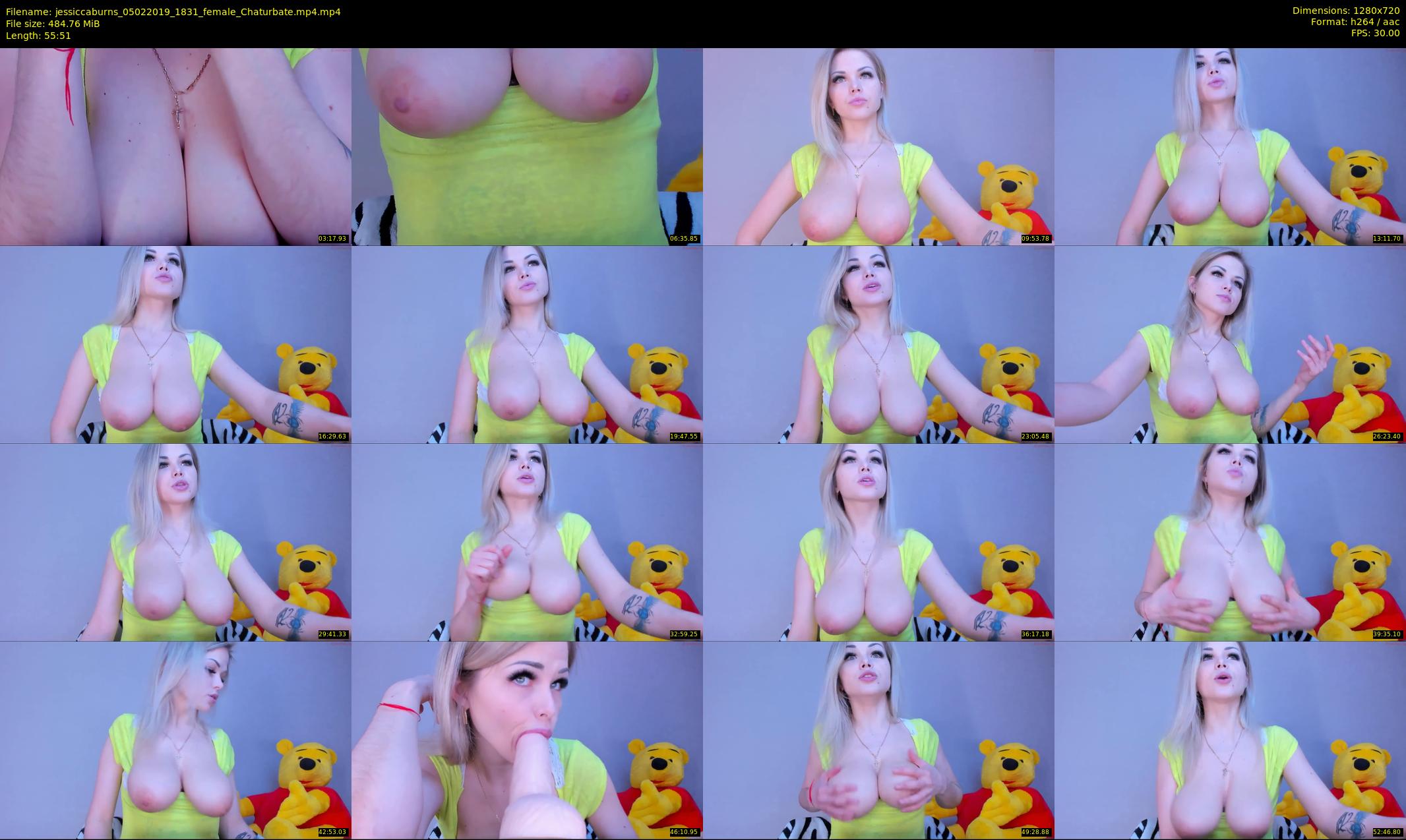 jessiccaburns — 56 minute Chaturbate female cam show recording, 720p, Feb 5, 2019