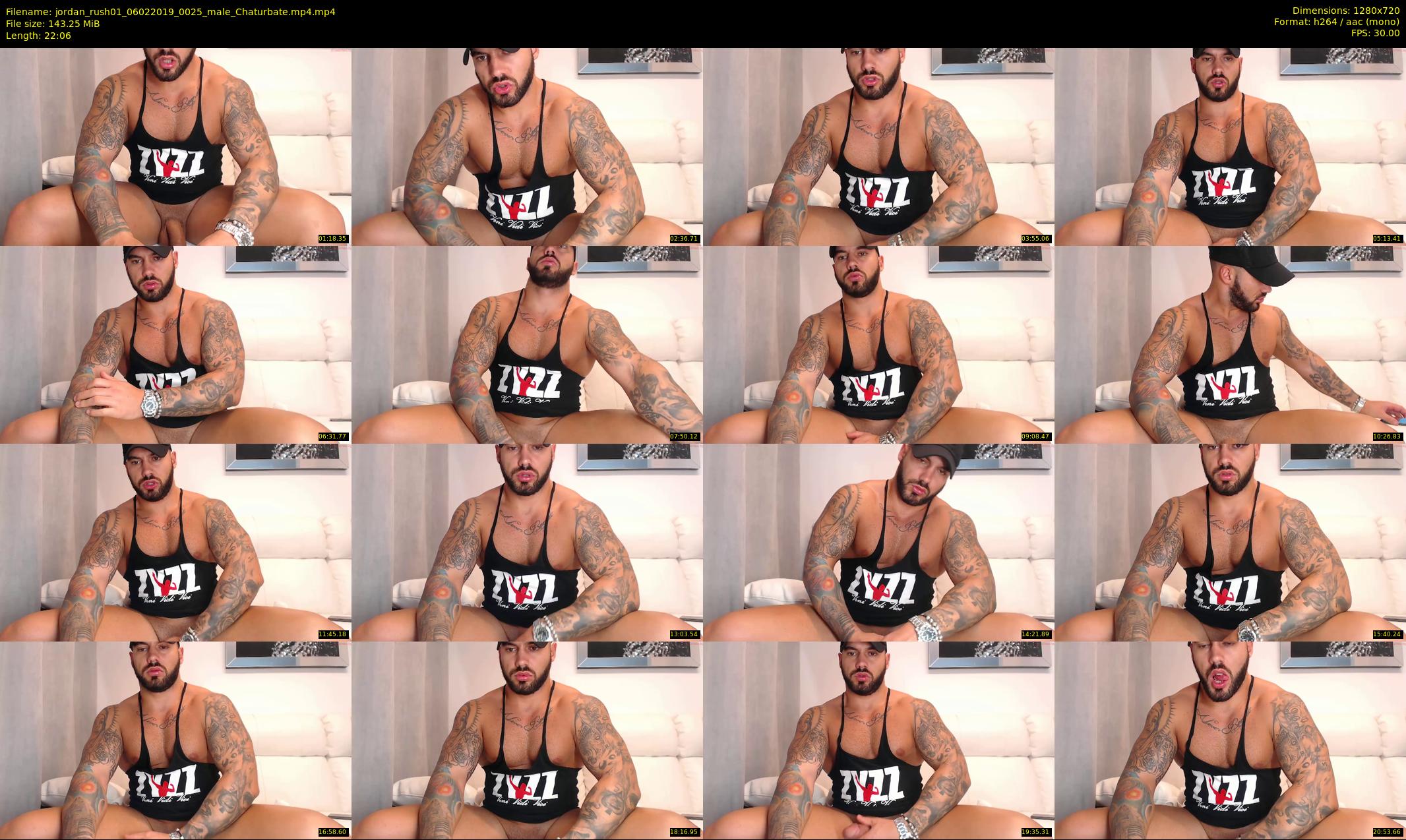 jordan_rush01 — 23 minute Chaturbate male cam show recording, 720p, Feb 6, 2019