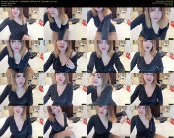 konfetochka77 — 13 minute Chaturbate female cam show recording, 480p, Feb 5, 2019