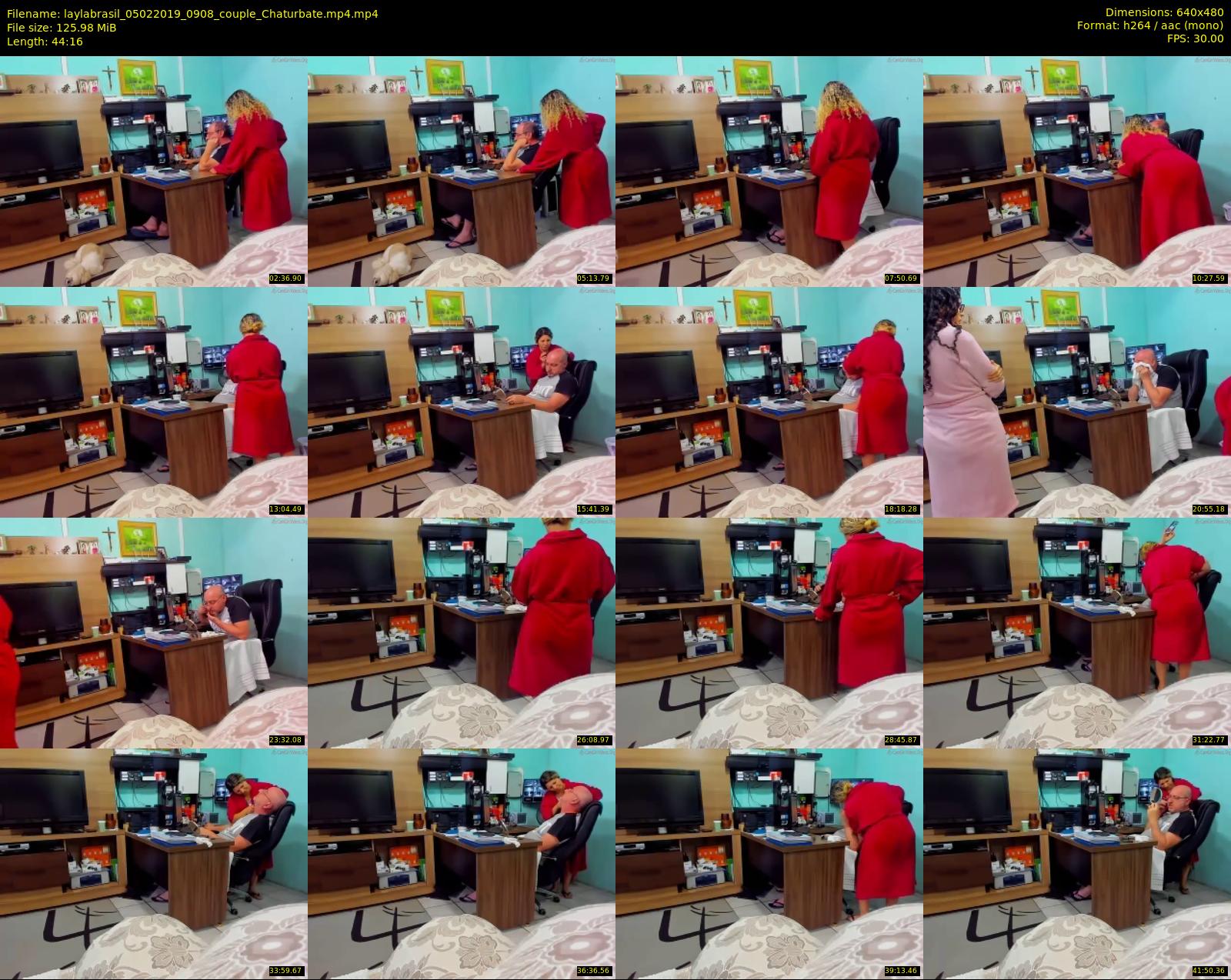 laylabrasil — 45 minute Chaturbate female cam show recording, 480p, Feb 5, 2019