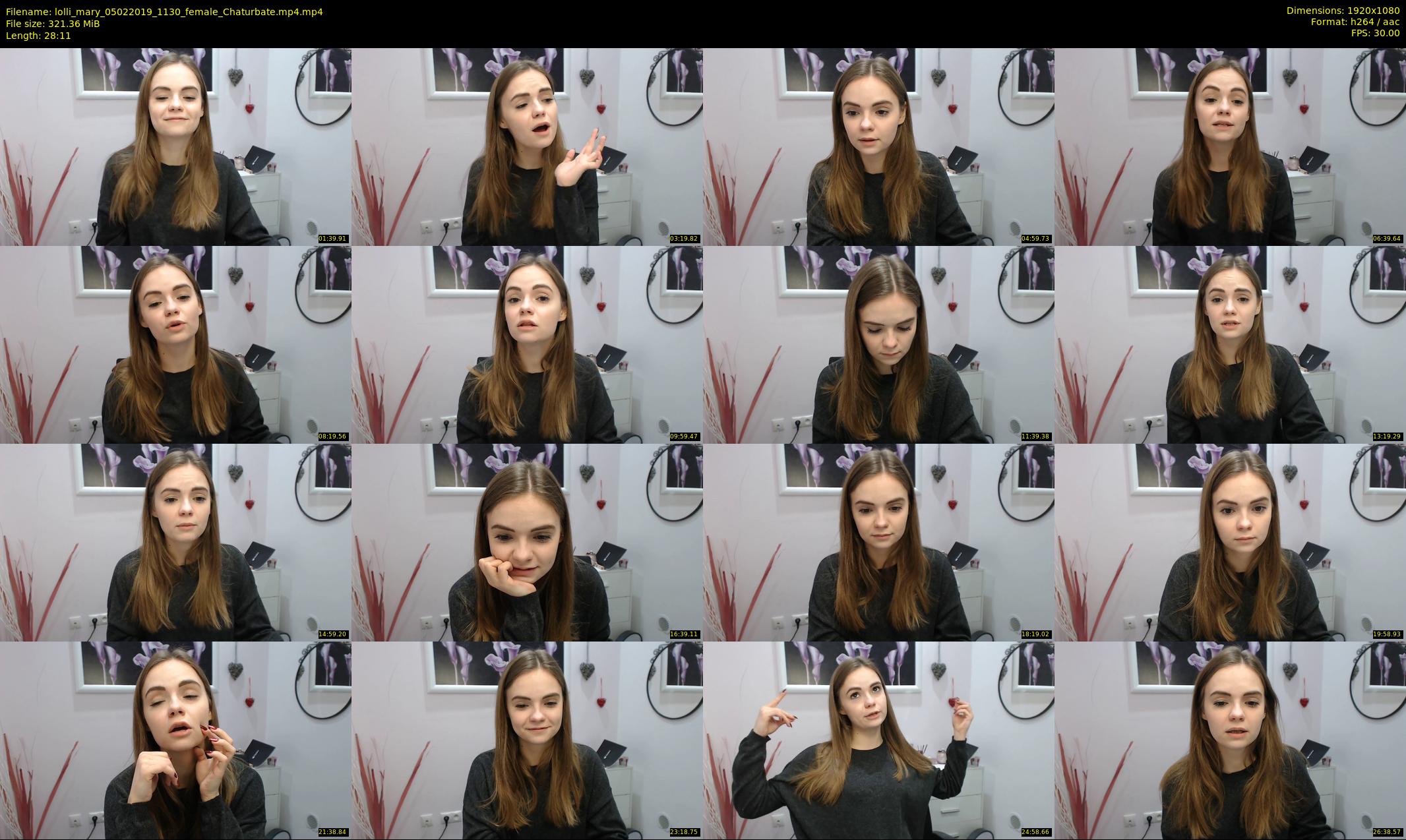 lolli_mary — 29 minute Chaturbate female cam show recording, 1080p, Feb 5, 2019