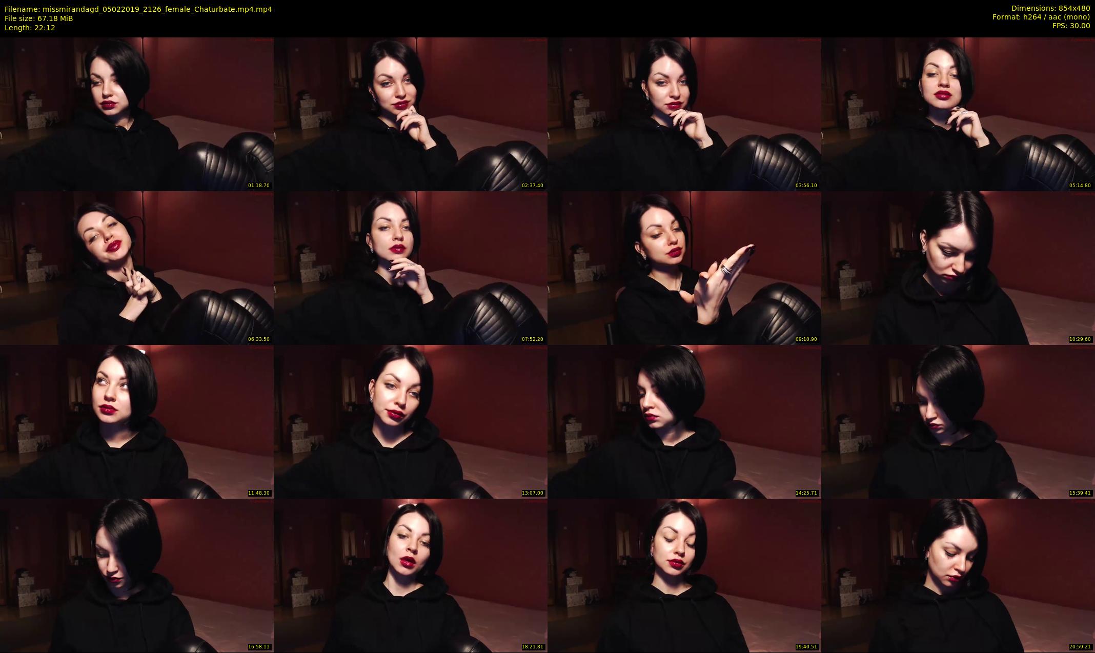 missmirandagd — 23 minute Chaturbate female cam show recording, 480p, Feb 5, 2019