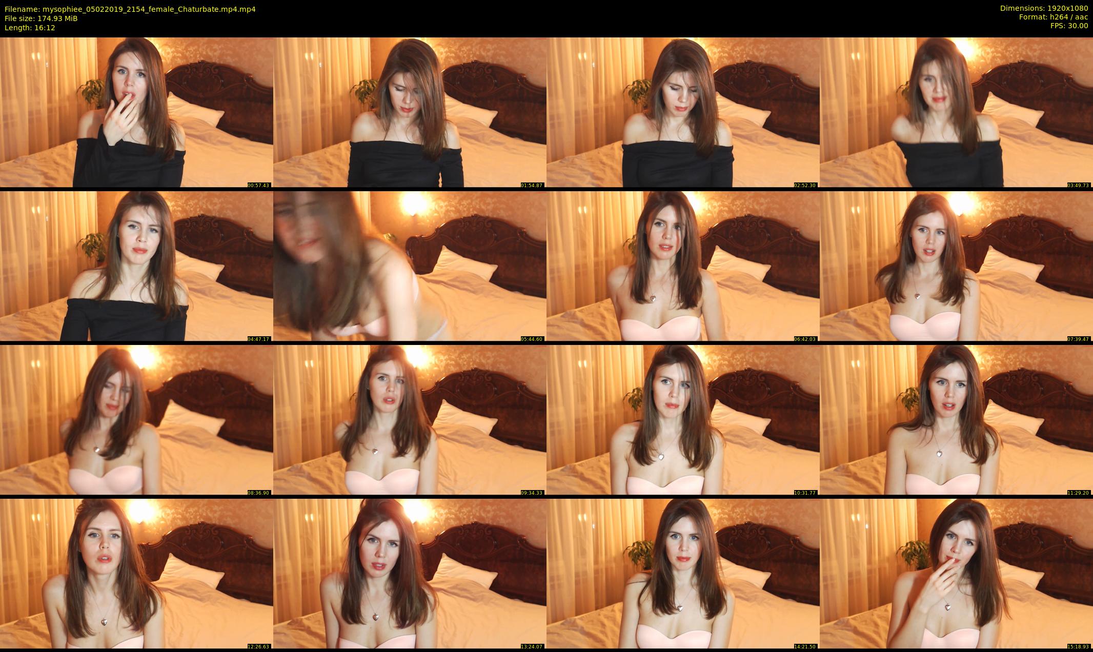 mysophiee — 17 minute Chaturbate female cam show recording, 1080p, Feb 5, 2019