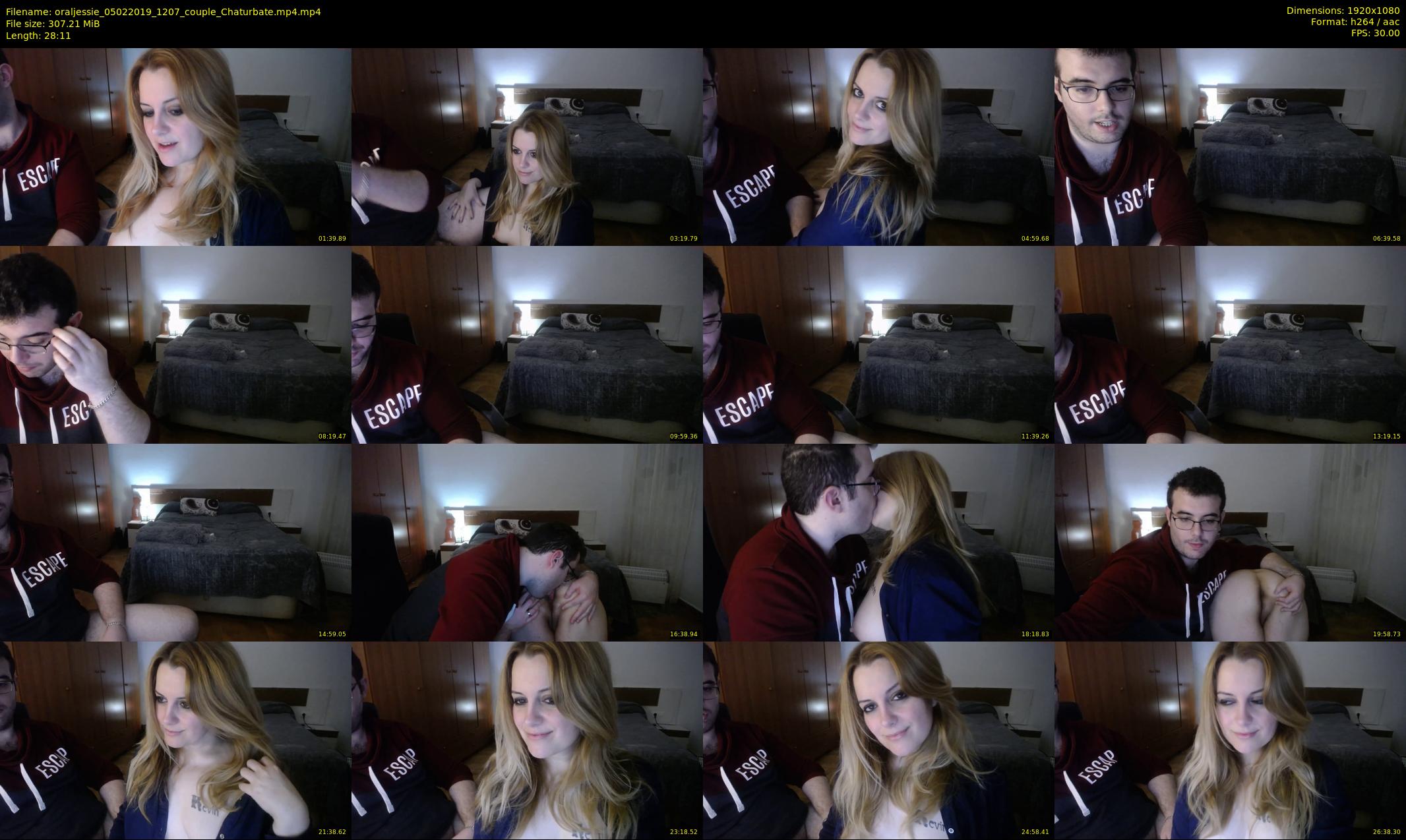 oraljessie — 29 minute Chaturbate couple cam show recording, 1080p, Feb 5, 2019