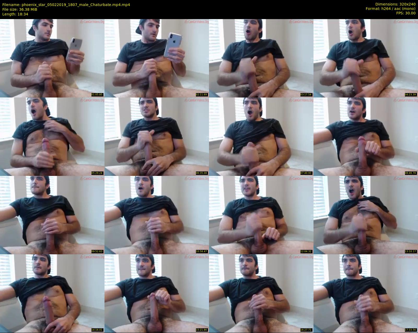phoenix_star — 19 minute Chaturbate male cam show recording, SD, Feb 5, 2019