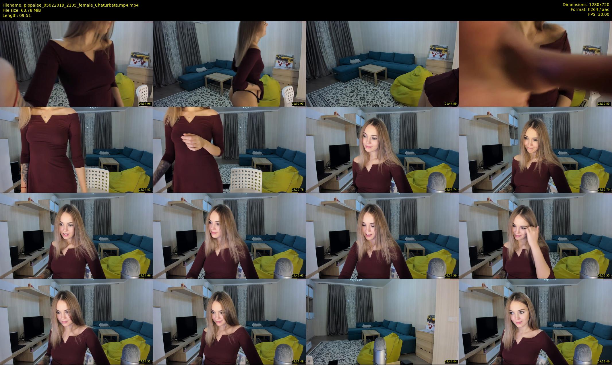 pippalee — 10 minute Chaturbate female cam show recording, 720p, Feb 5, 2019