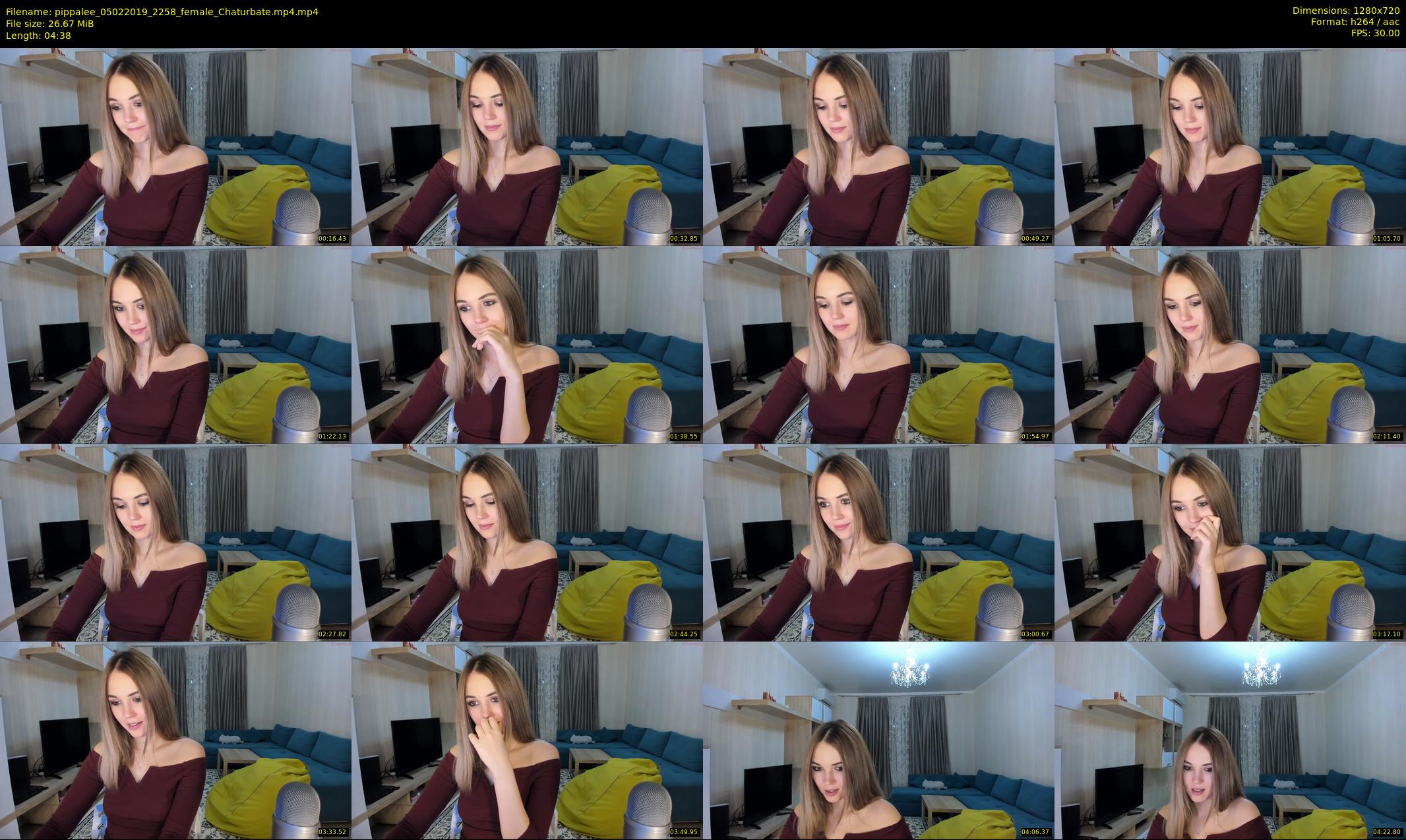 pippalee — 5 minute Chaturbate female cam show recording, 720p, Feb 5, 2019