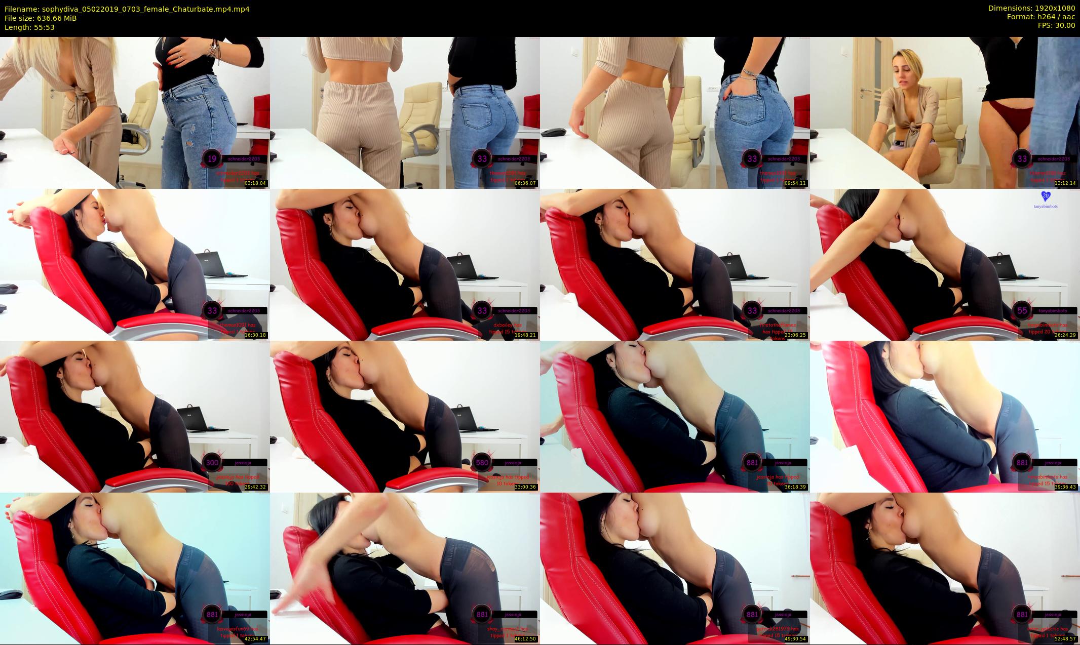 sophydiva — 56 minute Chaturbate female cam show recording, 1080p, Feb 5, 2019