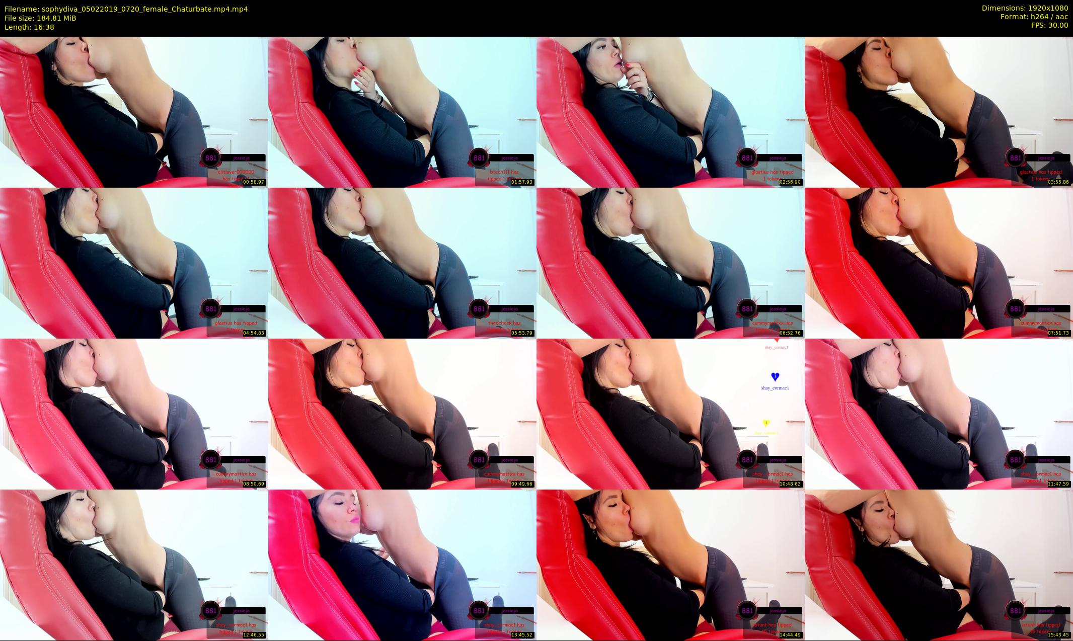 sophydiva — 17 minute Chaturbate female cam show recording, 1080p, Feb 5, 2019