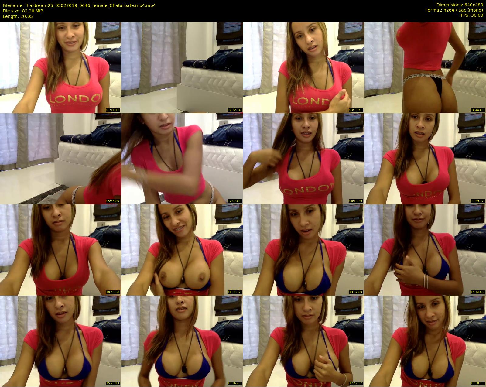 thaidream25 — 21 minute Chaturbate female cam show recording, 480p, Feb 5, 2019