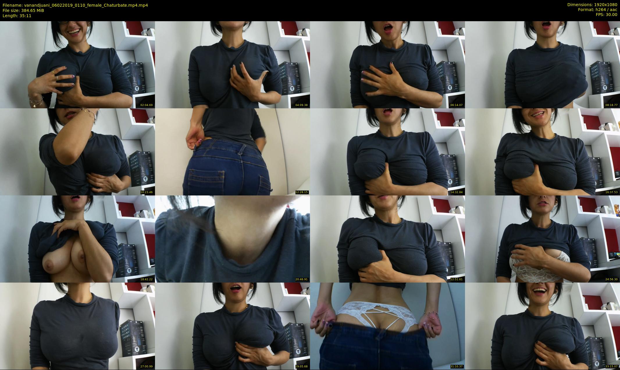 vanandjuani — 36 minute Chaturbate female cam show recording, 1080p, Feb 6, 2019