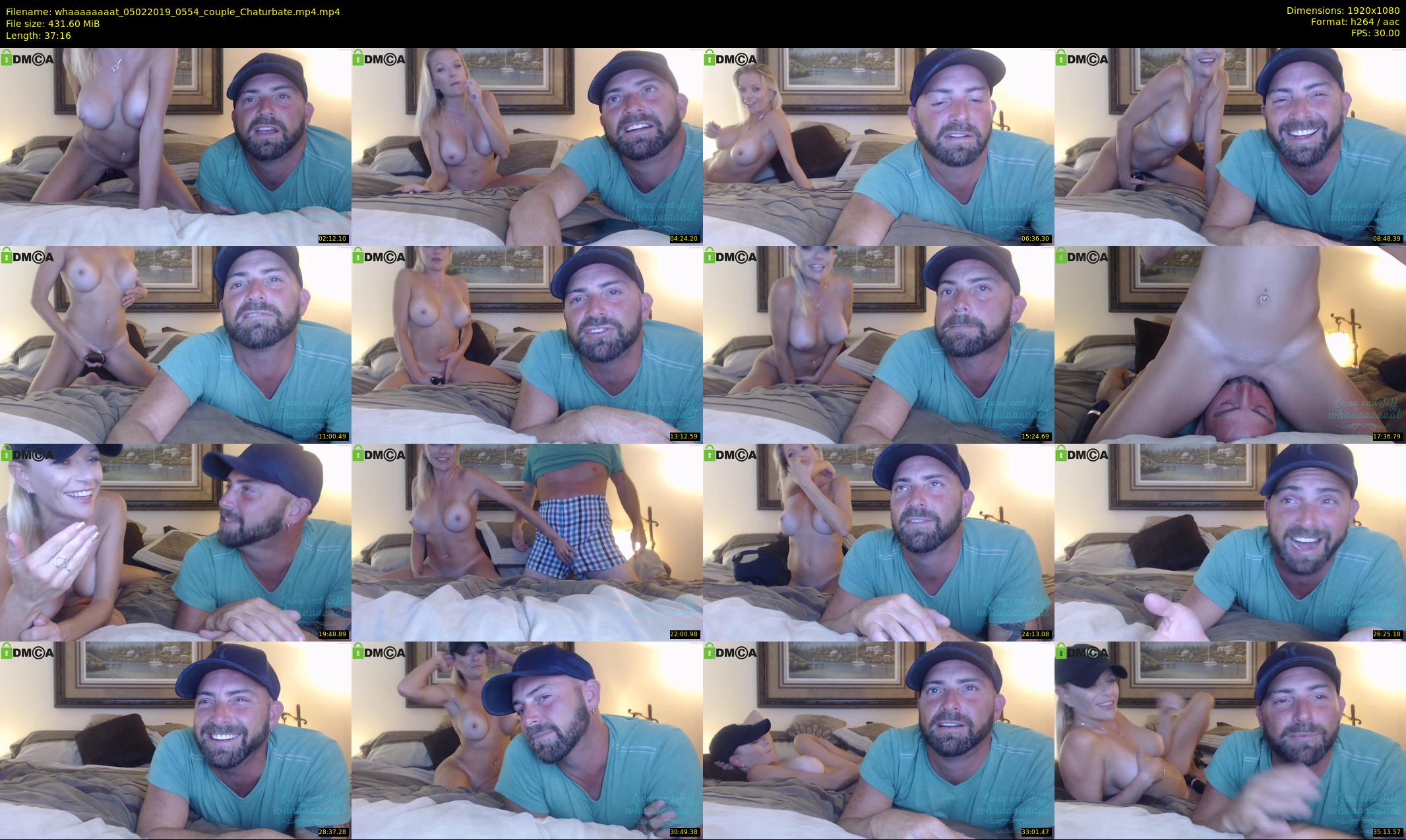 whaaaaaaaat — 38 minute Chaturbate couple cam show recording, 1080p, Feb 5, 2019